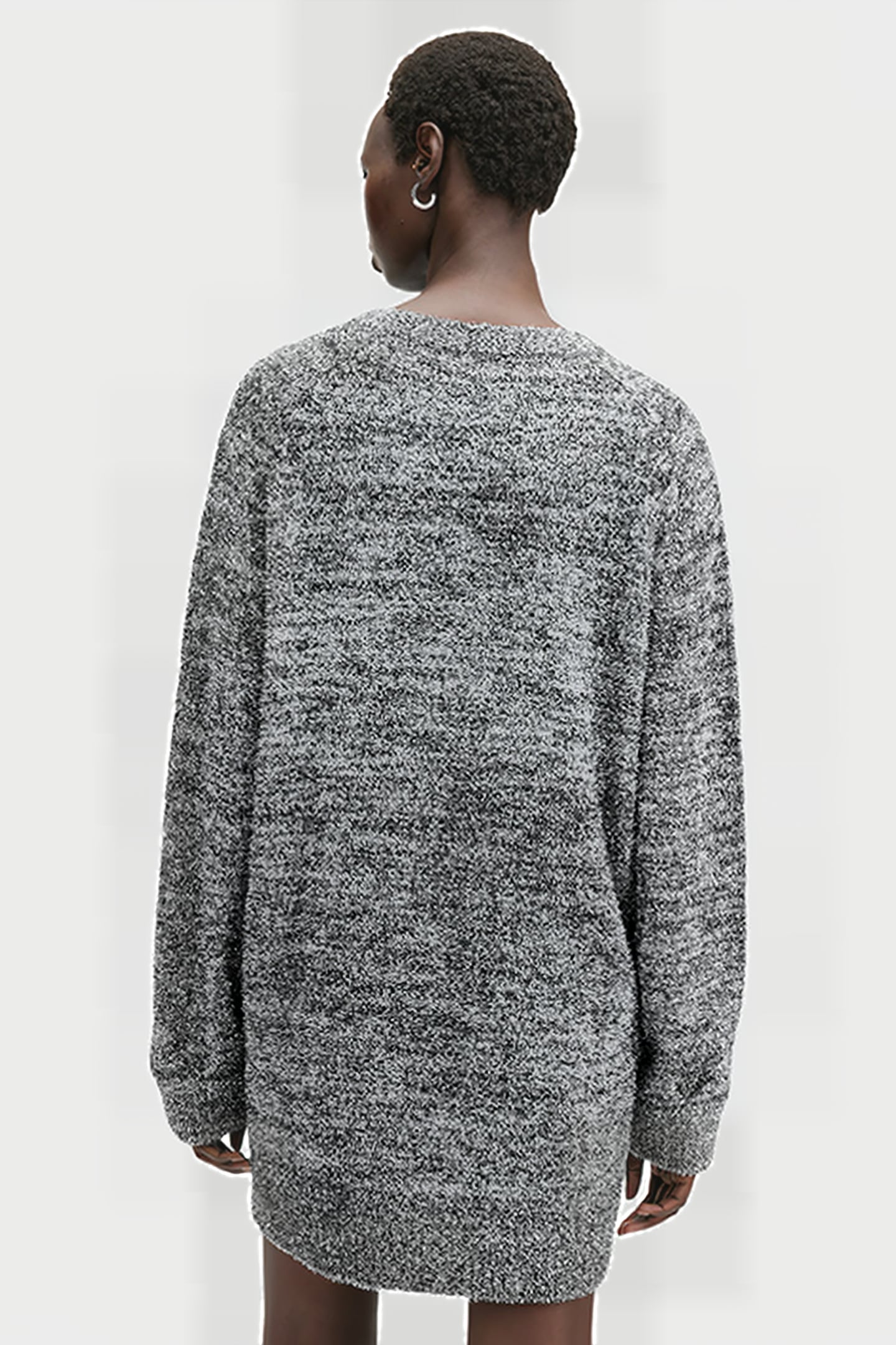 DAZZLE JUMPER DRESS GUNMETAL GREY 2