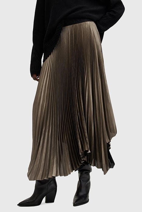 PHIA METALLIC SKIRT METALLIC GOLD 1