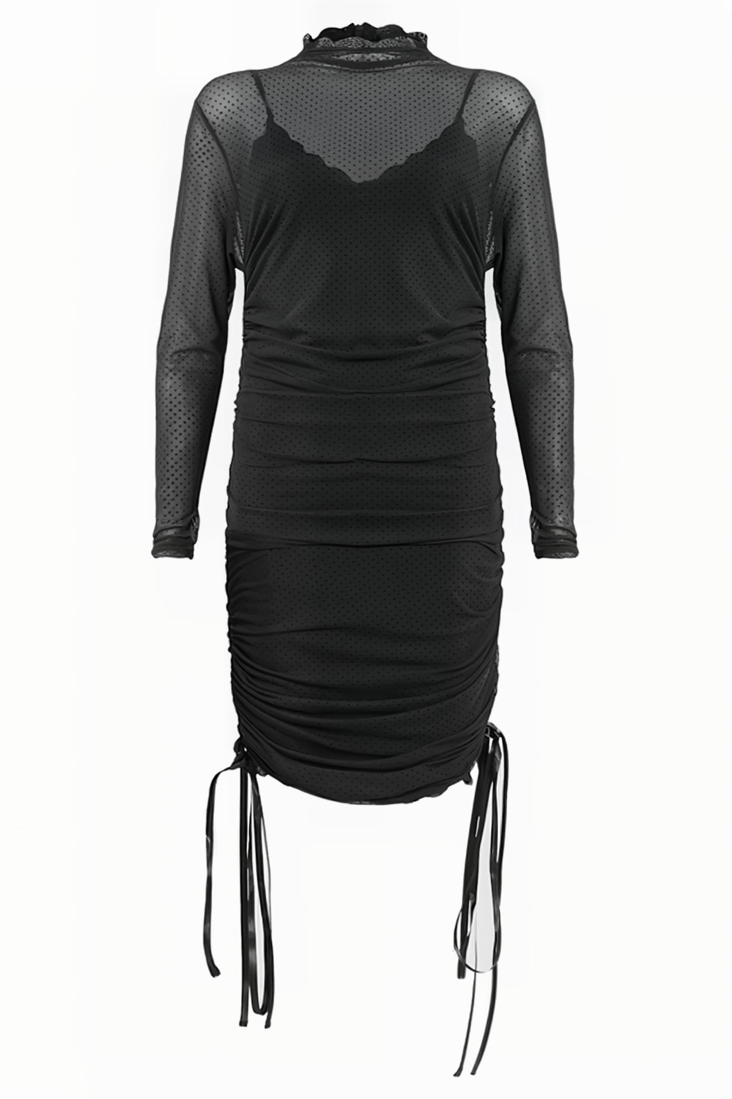 ADARA LACE DRESS BLACK 4