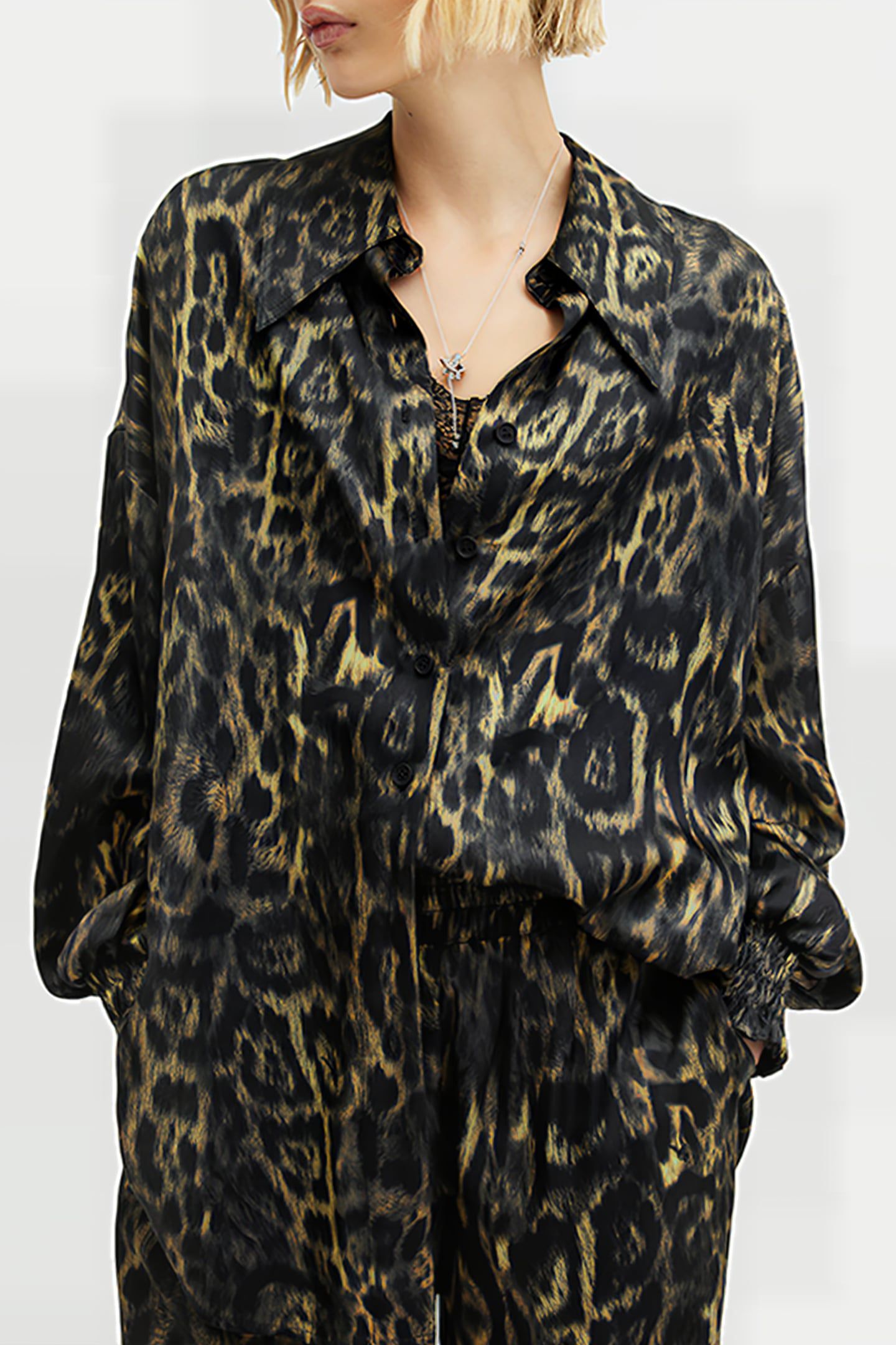 CHARLI SHIRT JINX GOLDEN BROWN 8