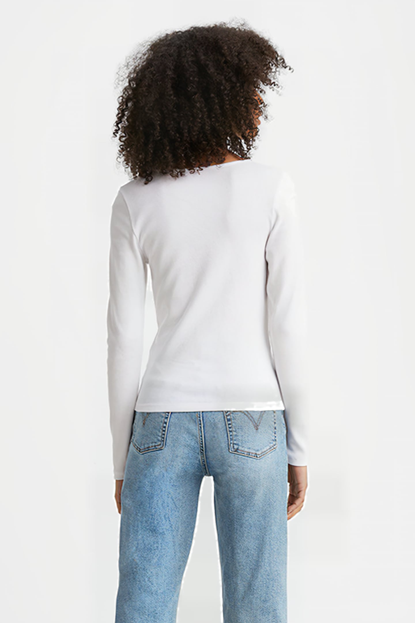 HONEY LONG SLEEVE WHITE 2