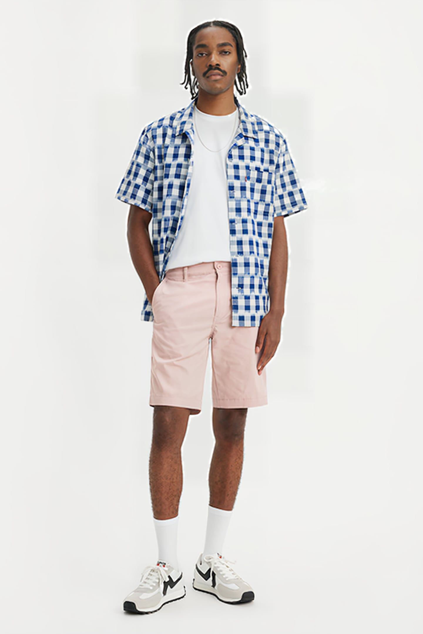 XX CHINO SHORTS III ADOBE ROSE 1