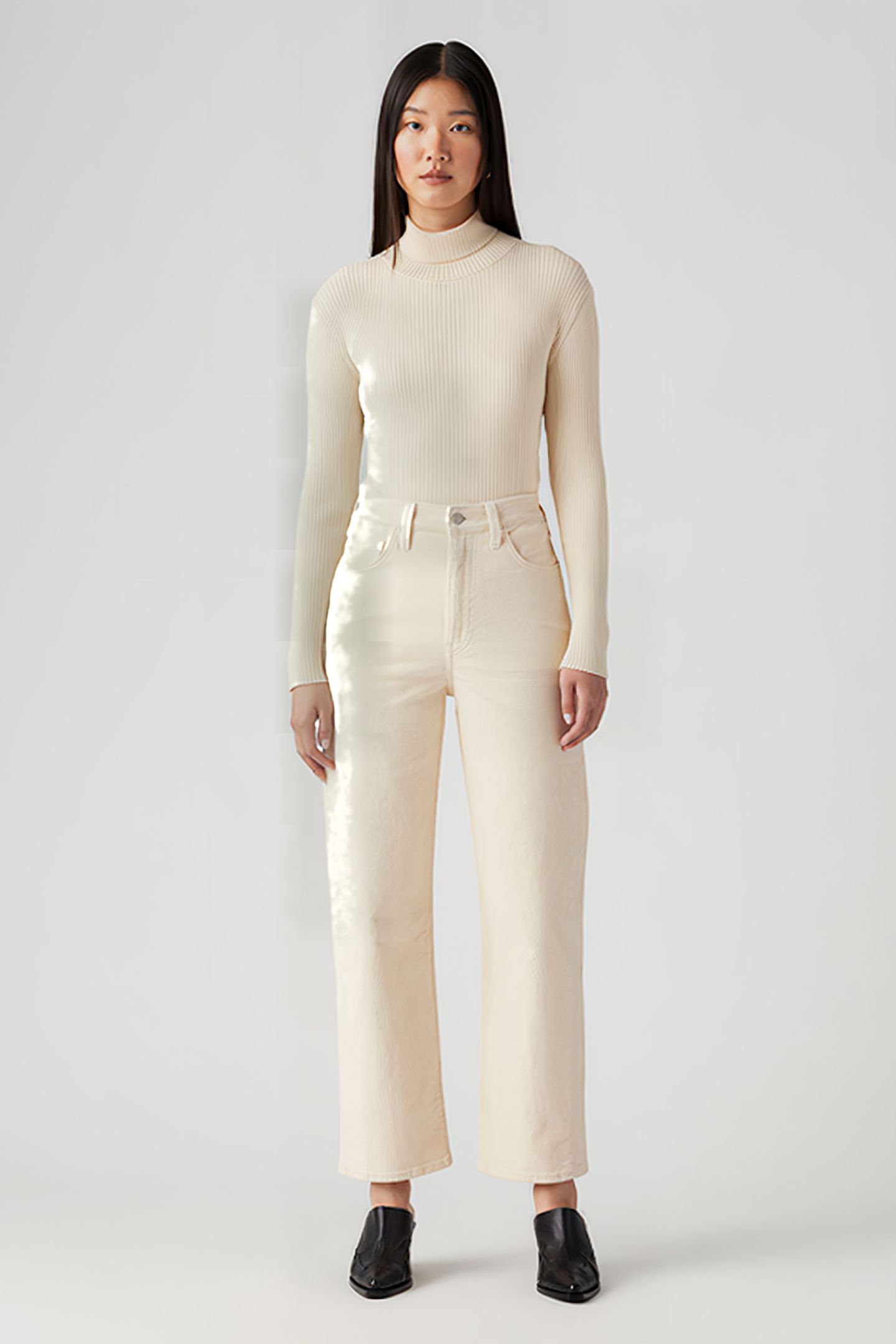 RIBCAGE STR ANKLE ZIP ND WHITE SWAN CORD 2