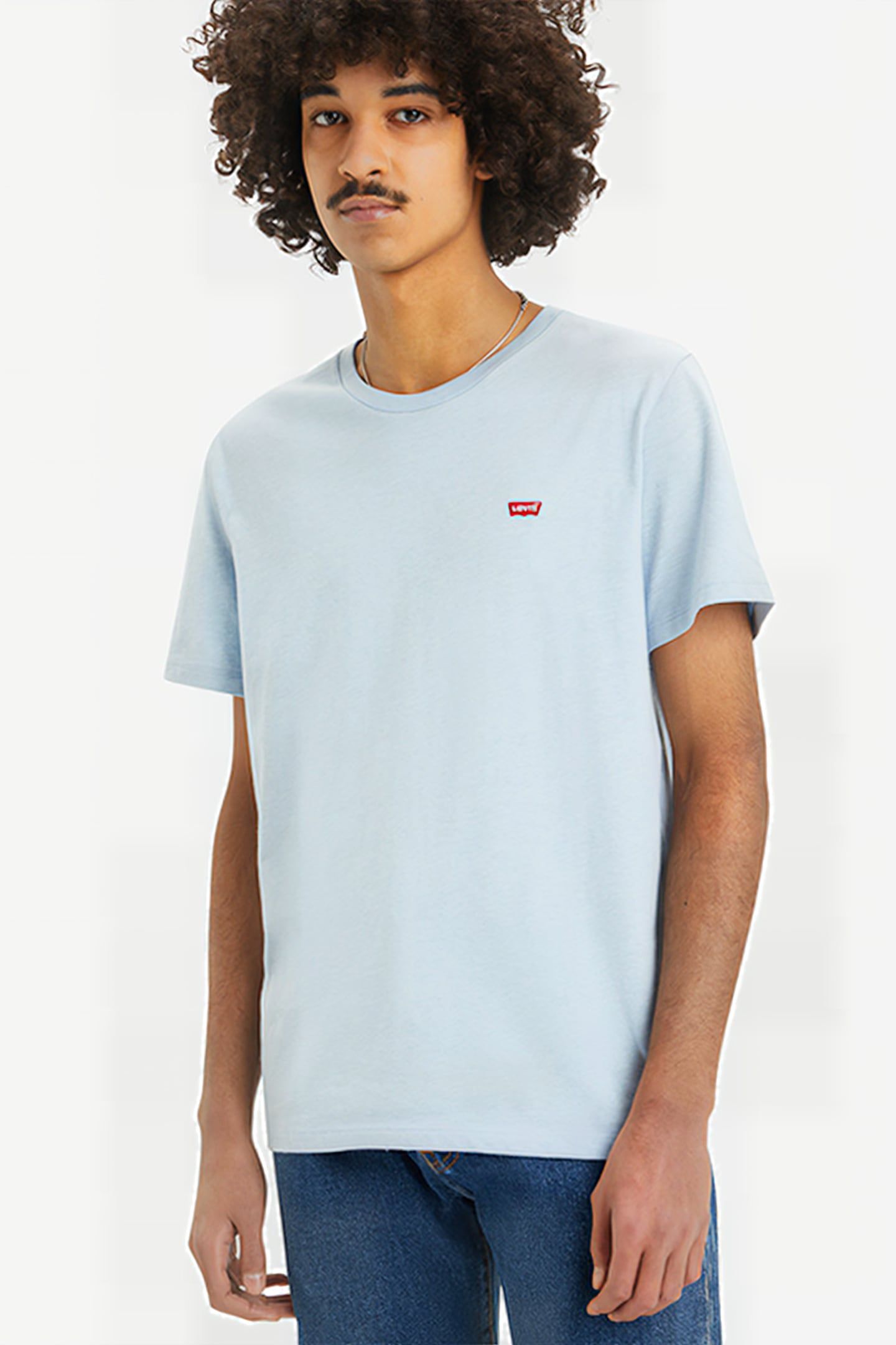 SS ORIGINAL HM TEE SOFT CHAMBRAY BLUE SI 1