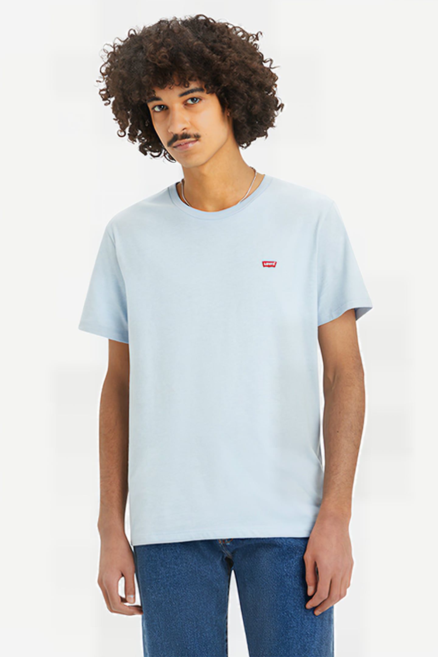 SS ORIGINAL HM TEE SOFT CHAMBRAY BLUE SI 4