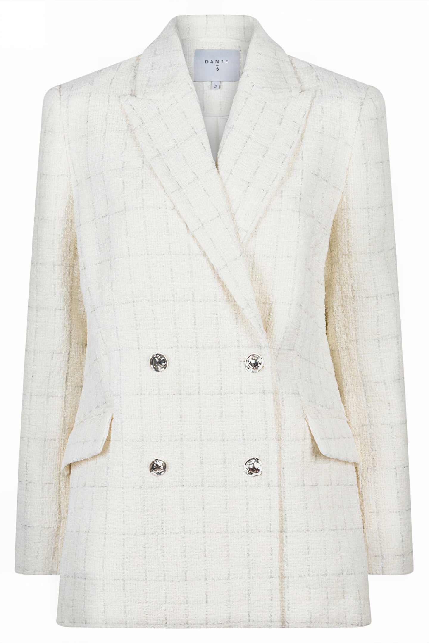 RENOIR BOUCLÉ BLAZER BUTTER CREAM 12
