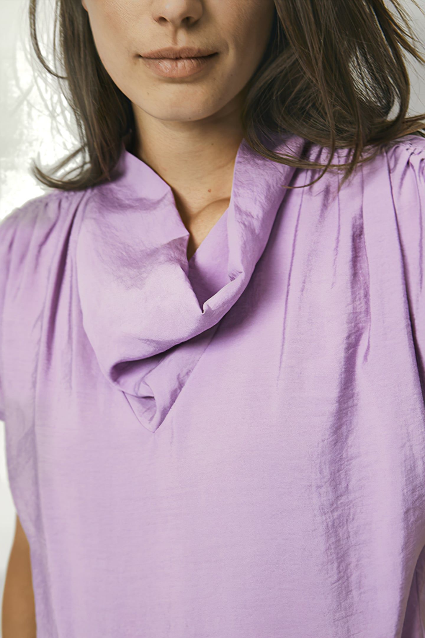 BLOOM DRAPEY DETAILED TOP FONDANT PINK 7