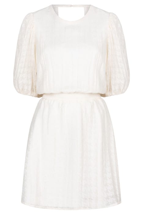DAFFODIL BACK DETAIL DRESS BUTTER CREAM 12