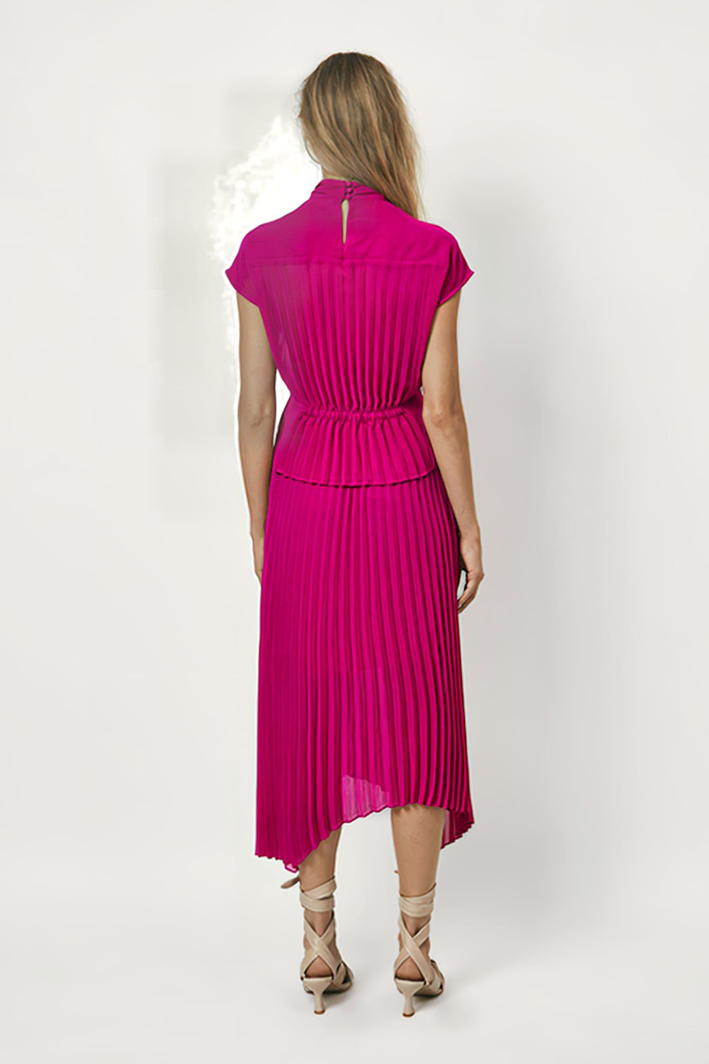 FARAWAY COLOURBLOCK SKIRT HIBISCUS PINK 7
