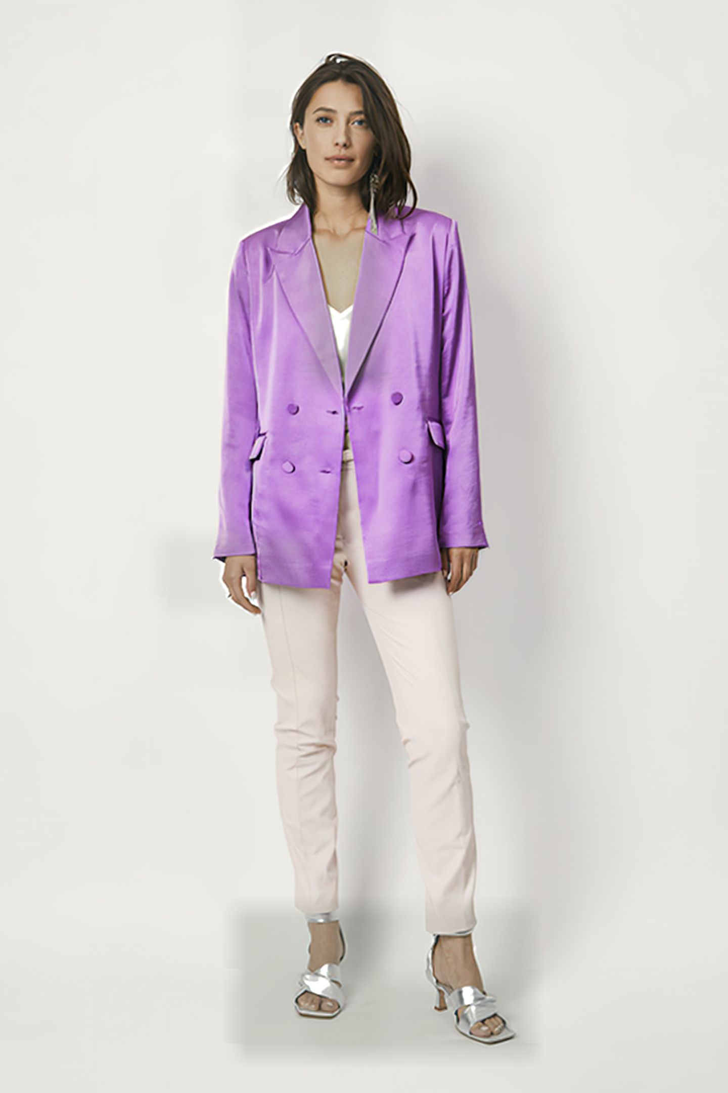 SEVIGNY RELAXED FIT BLAZER CANDY CRUSH 9