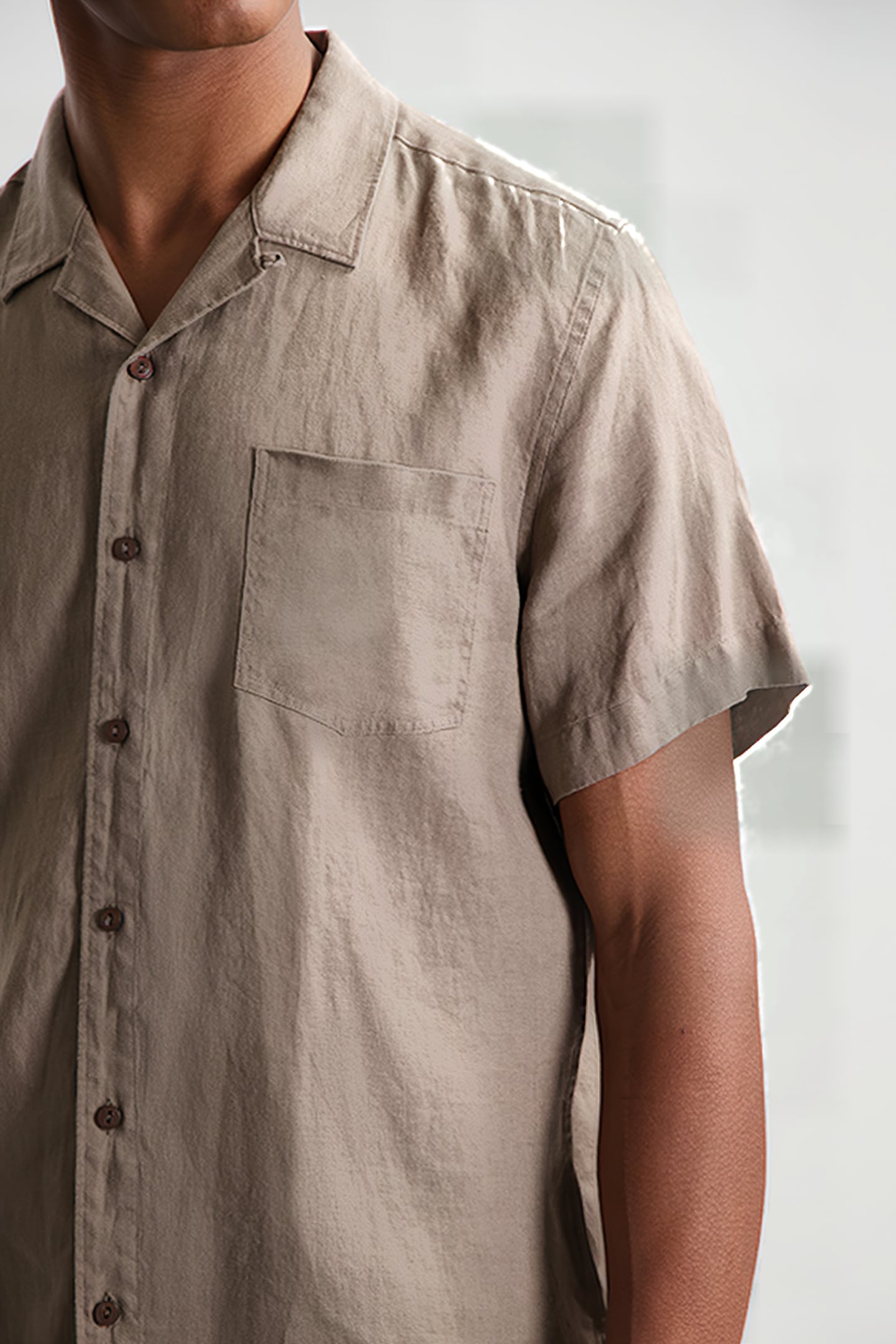 DS_COLTER RESORT SHIRT TIMBER WOLF 4