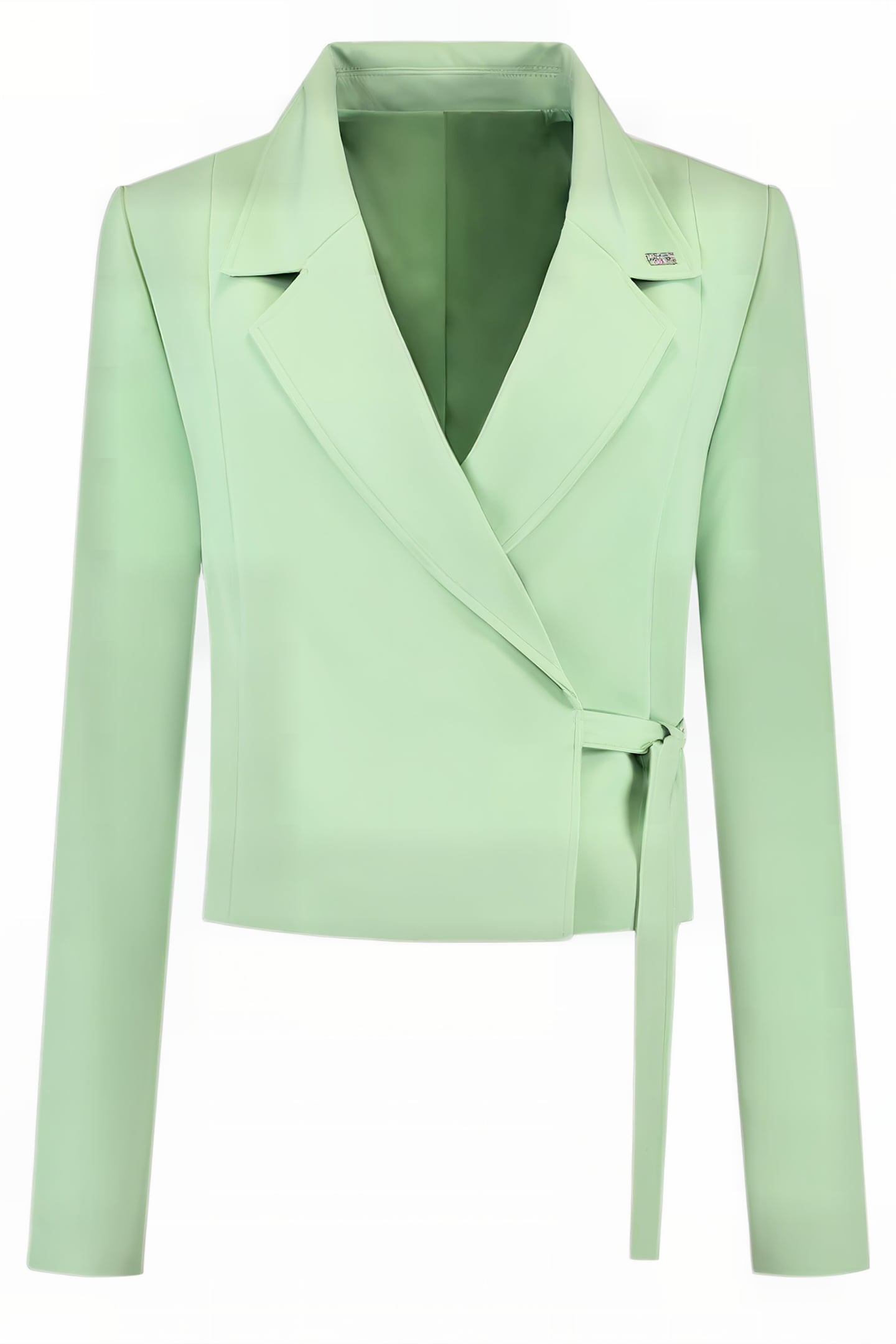 NULA WRAP BLOUSE MISTY GREEN 1