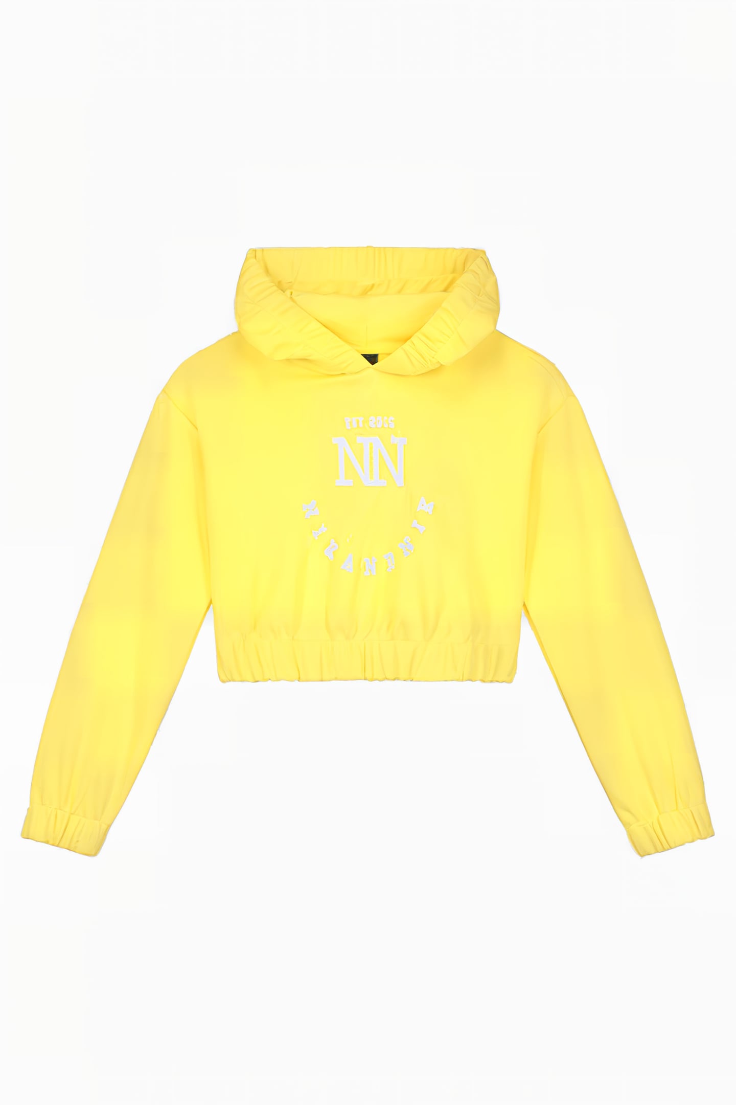 NN SMILE HOODIE SOFT YELLOW 1