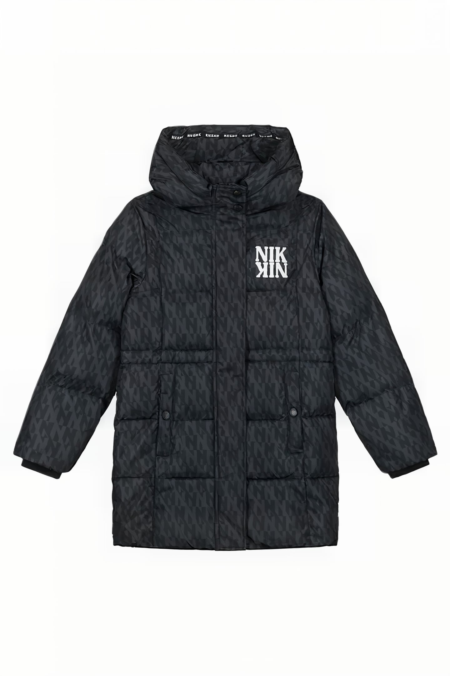 ALISA PUFFER DARK GREY 1