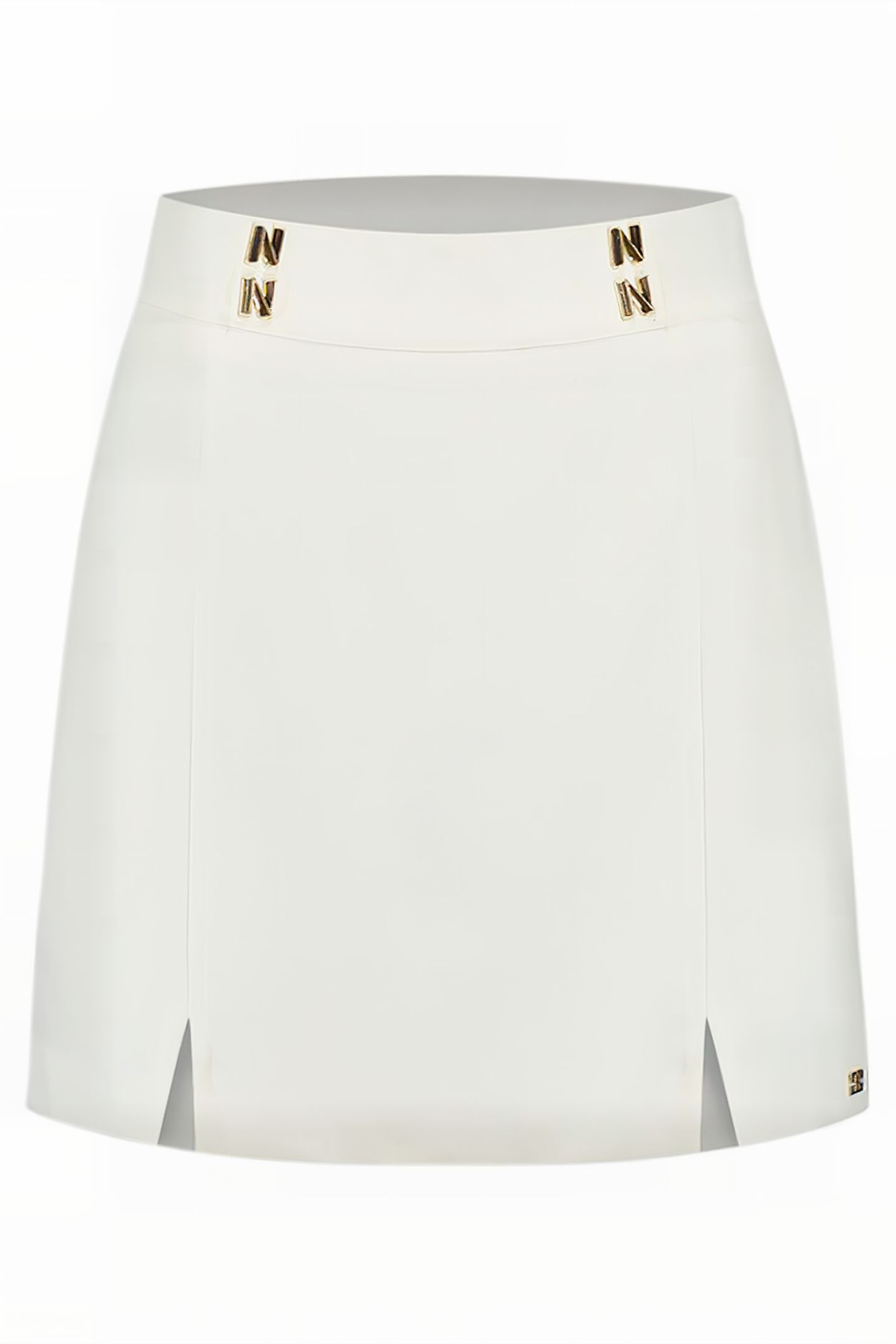 FAMKE SKIRT STAR WHITE 1
