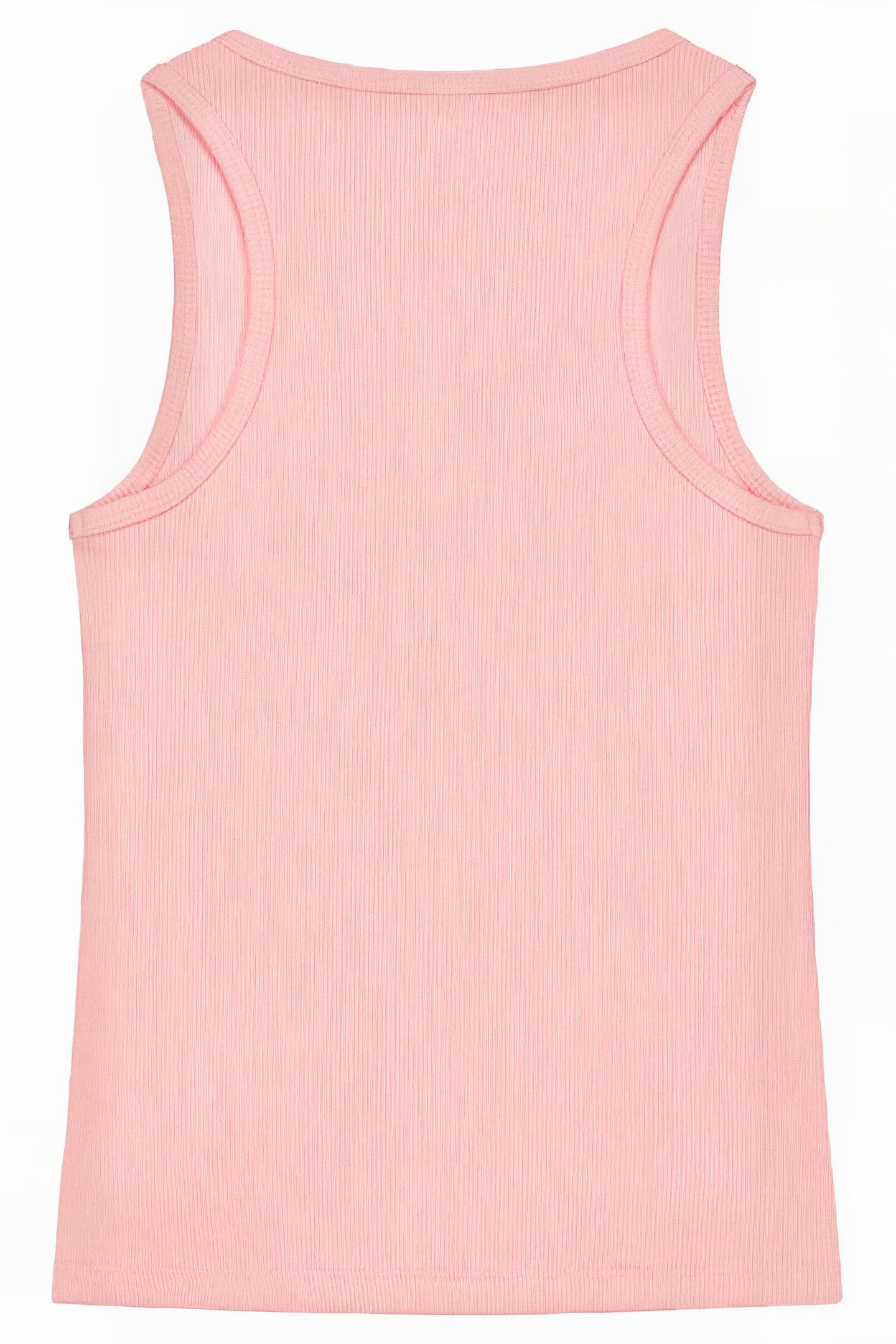 RIB SINGLET BLOSSOM PINK 2