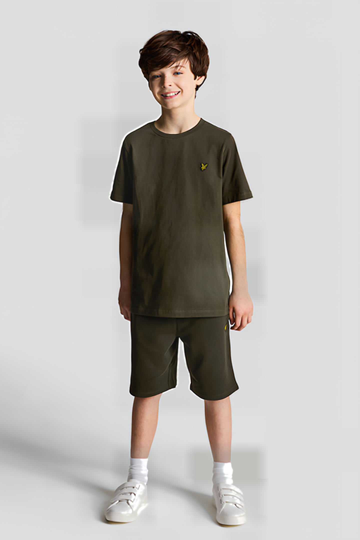 SWEAT SHORT OLIVE 1