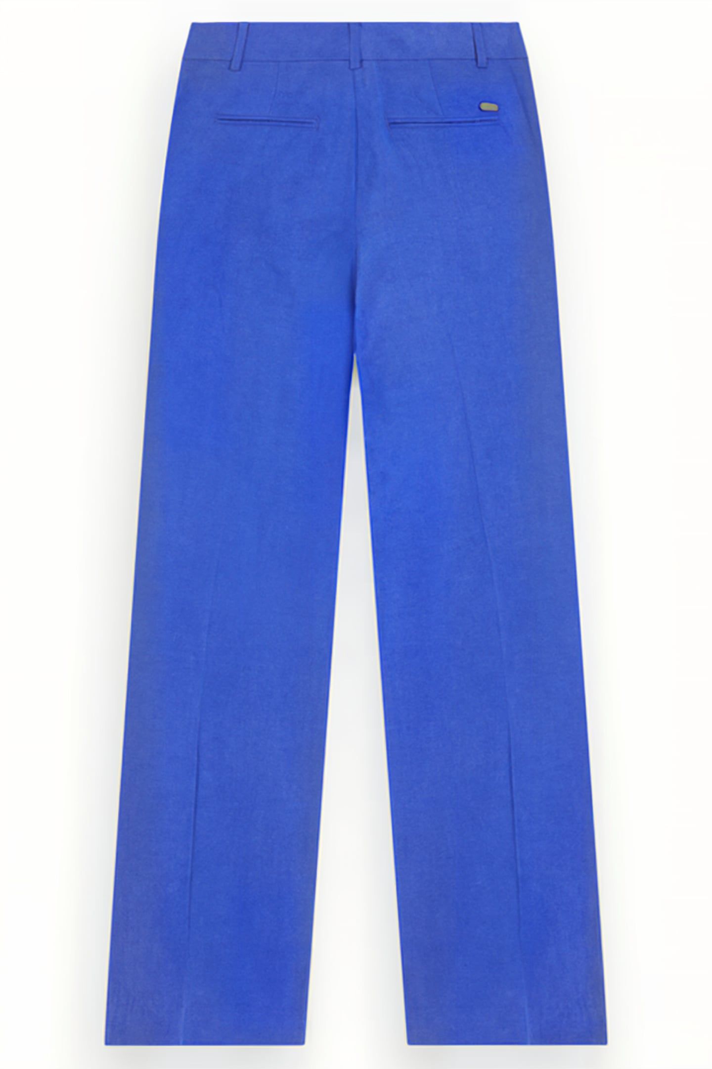 EDIE - HIGH RISE WIDE LEG TROUSERS ELECTRIC BLUE 5
