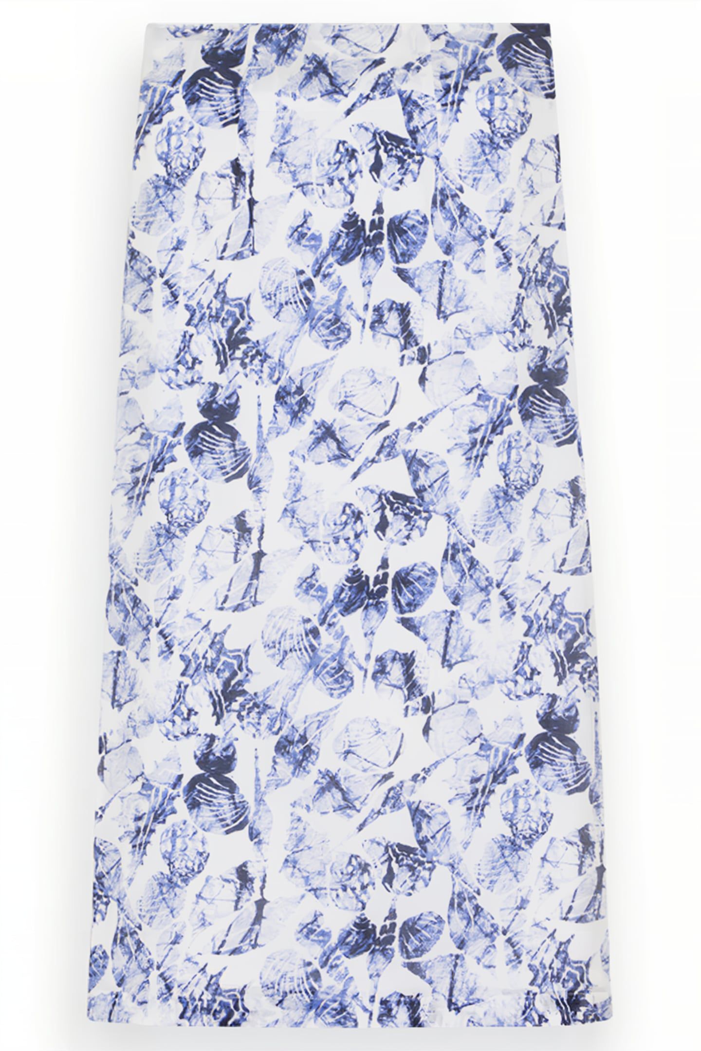 PRINTED MIDI-LENGTH SARONG SHELL BATIK BLUE 5