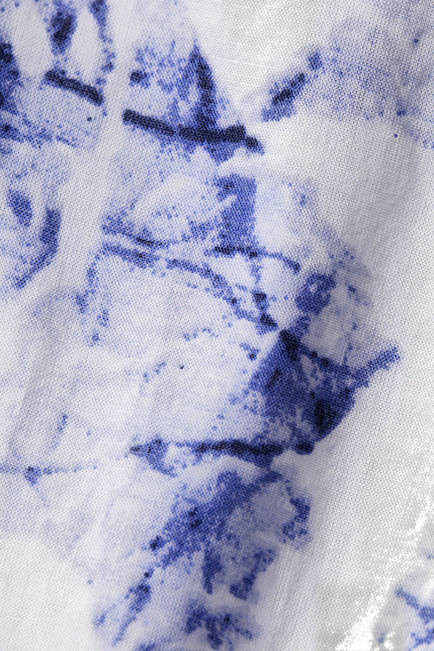 PRINTED MIDI-LENGTH SARONG SHELL BATIK BLUE 9