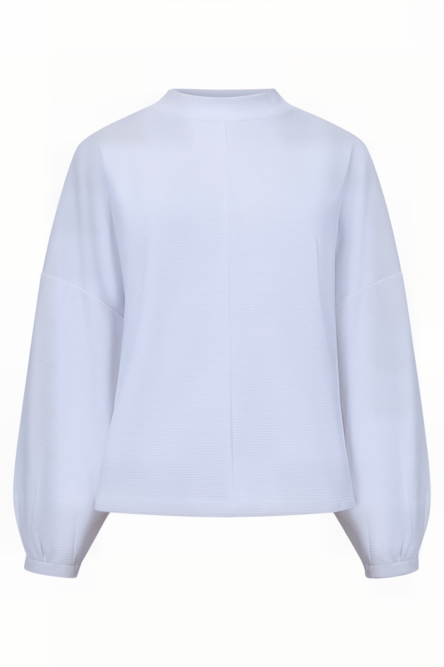 OTTOMAN TURTLE CUT LS LINEN WHITE 1