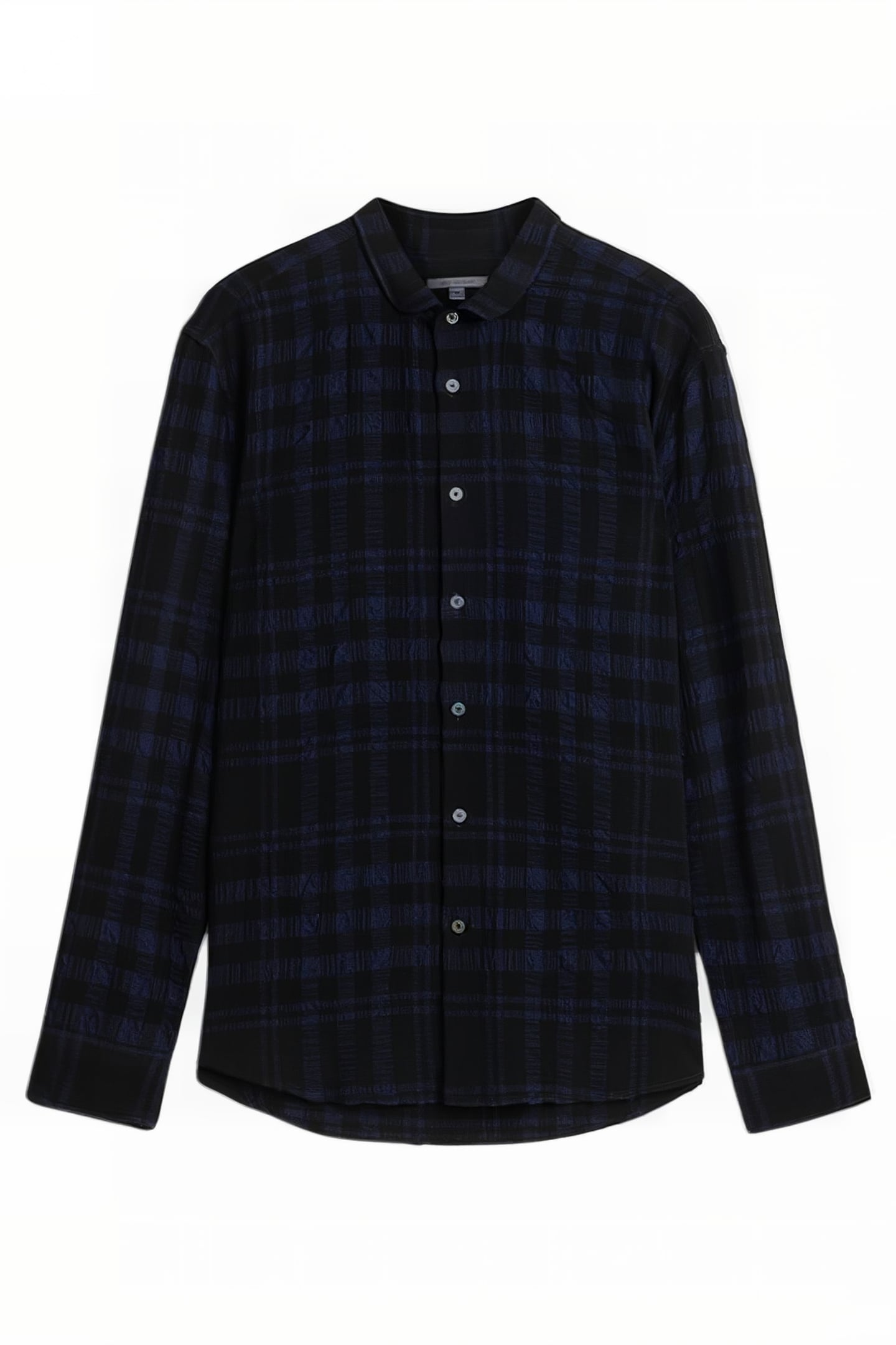 SLIM FIT SHIRT WITH WIRE BLACK/BLUE 2