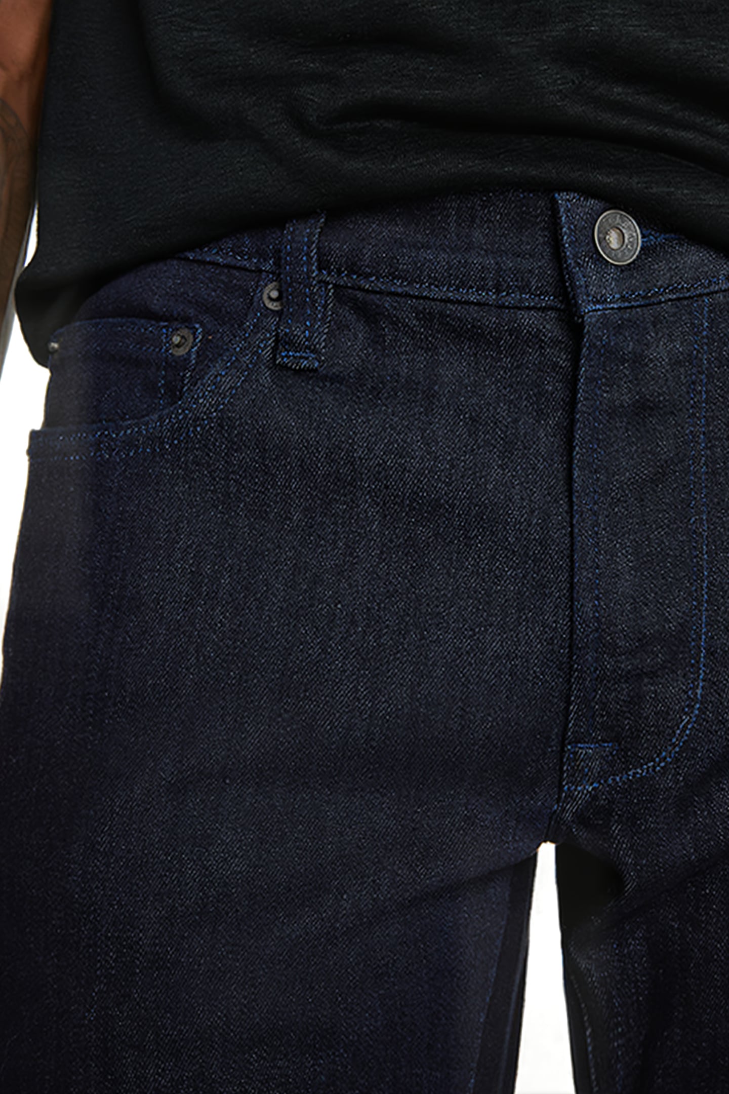 J703 - SKINNY FIT - PETER BLACK/BLUE 3