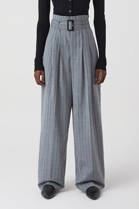 IMOGEN PANTS DARK GREY MELANGE 1