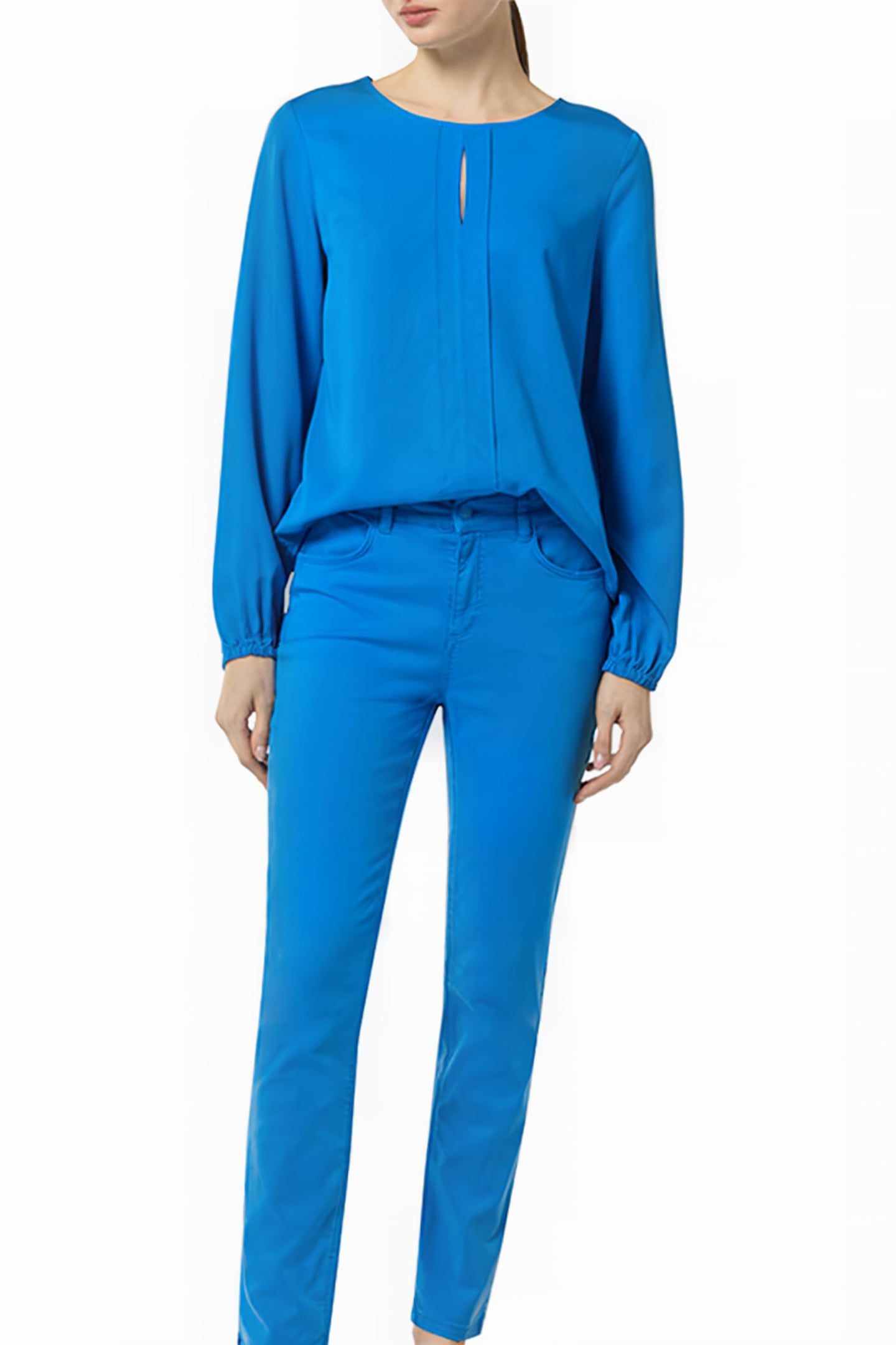COMMA BLOUSES BLUE 4