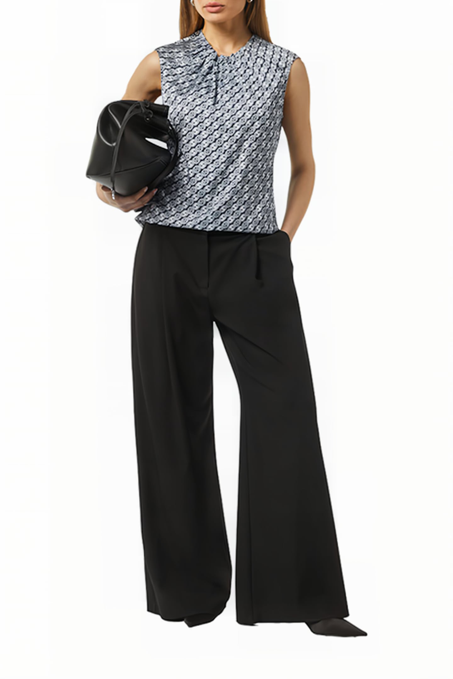 COMMA BLOUSES BLUE-MARINE 2