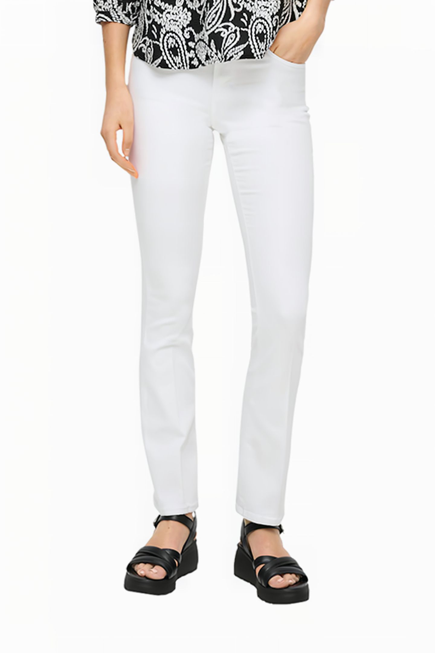 S.OLIVER JEANS WHITE 1
