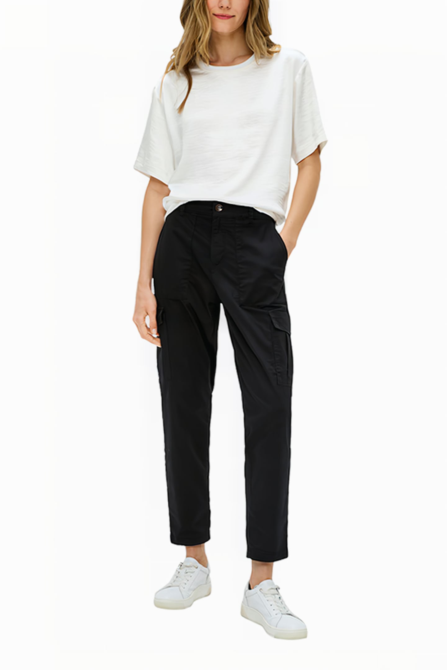 S.OLIVER PANTS BLACK 3