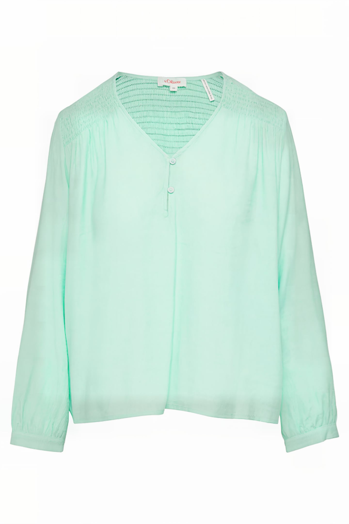S.OLIVER BLOUSES GREEN-LIGHT 4