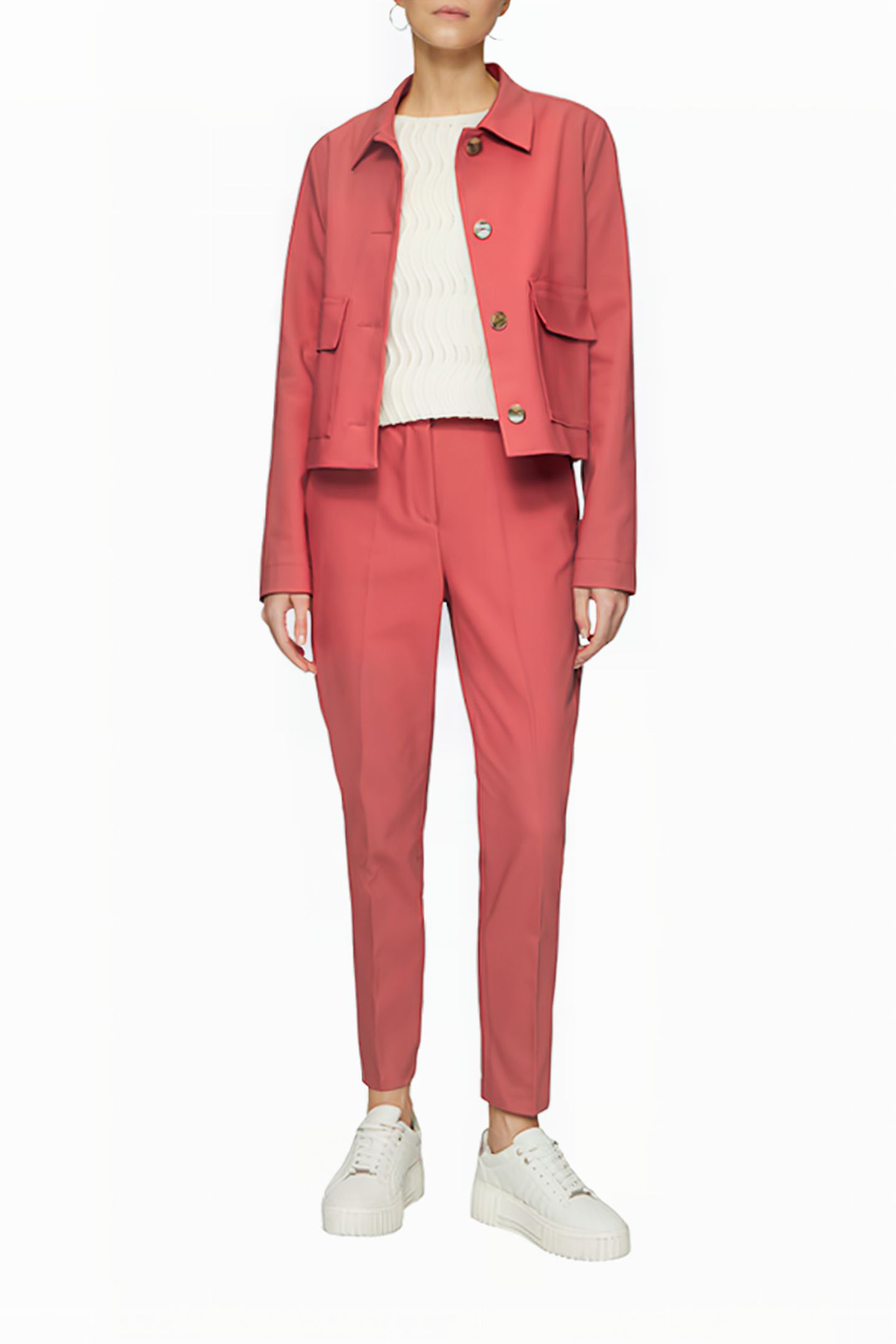 S.OLIVER PANTS PINK-RED 2