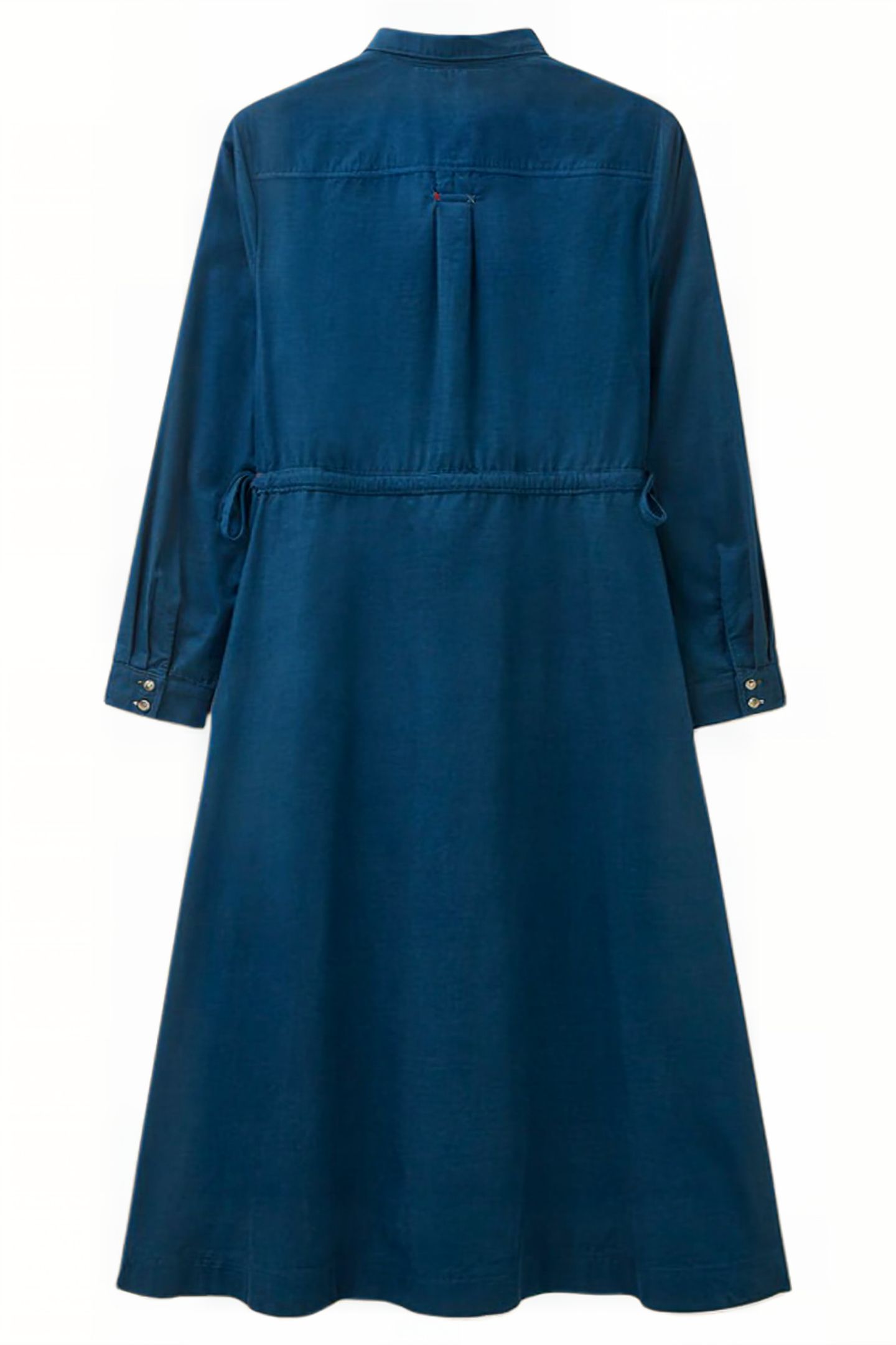 JADE CORD SHIRT DRESS DARK TEAL 4