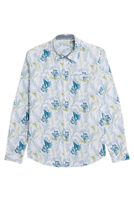 CRAB PRINTED SHIRT WHITE PRINT 3