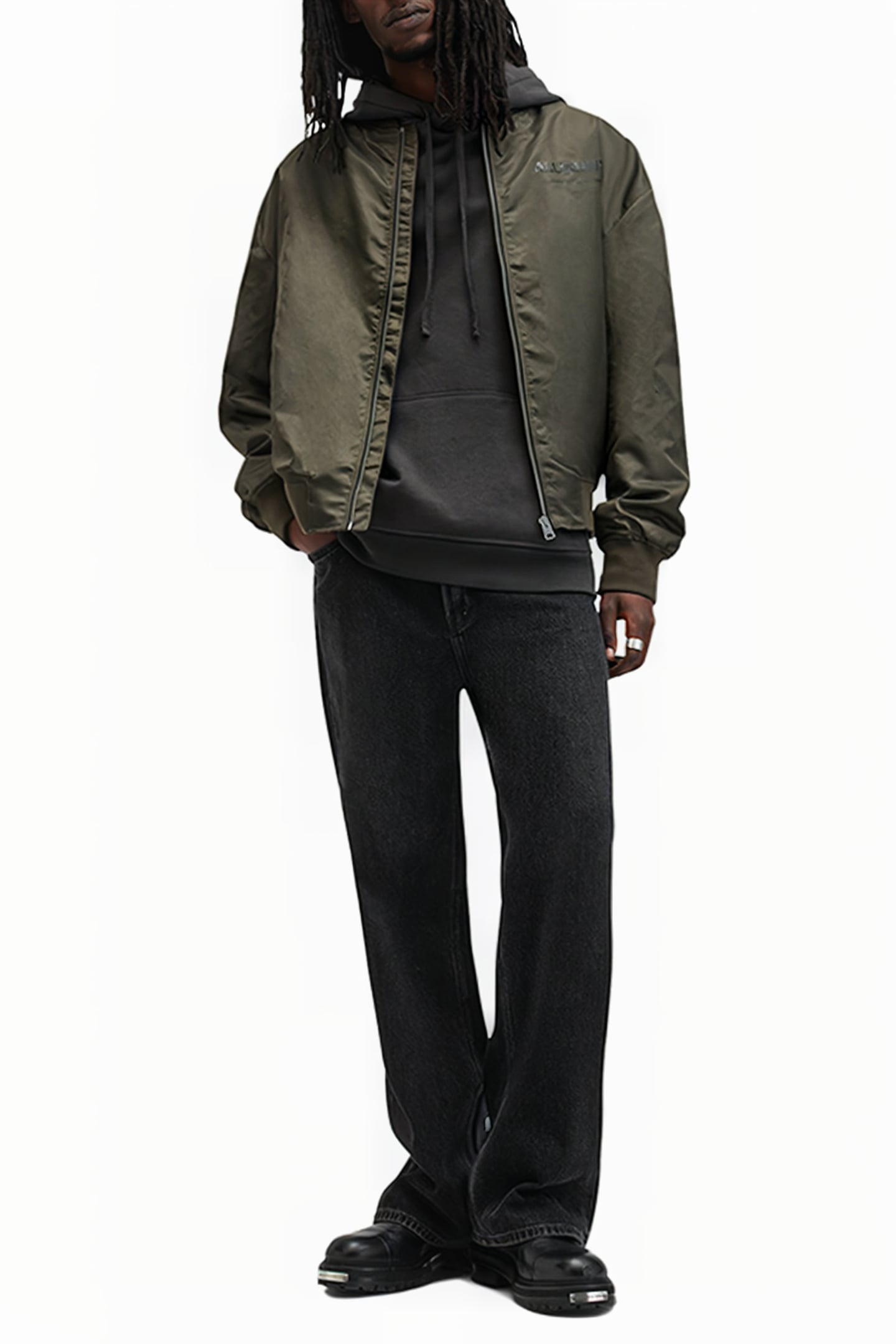 UNDERGROUND BOMBER DULL KHAKI GREEN 3