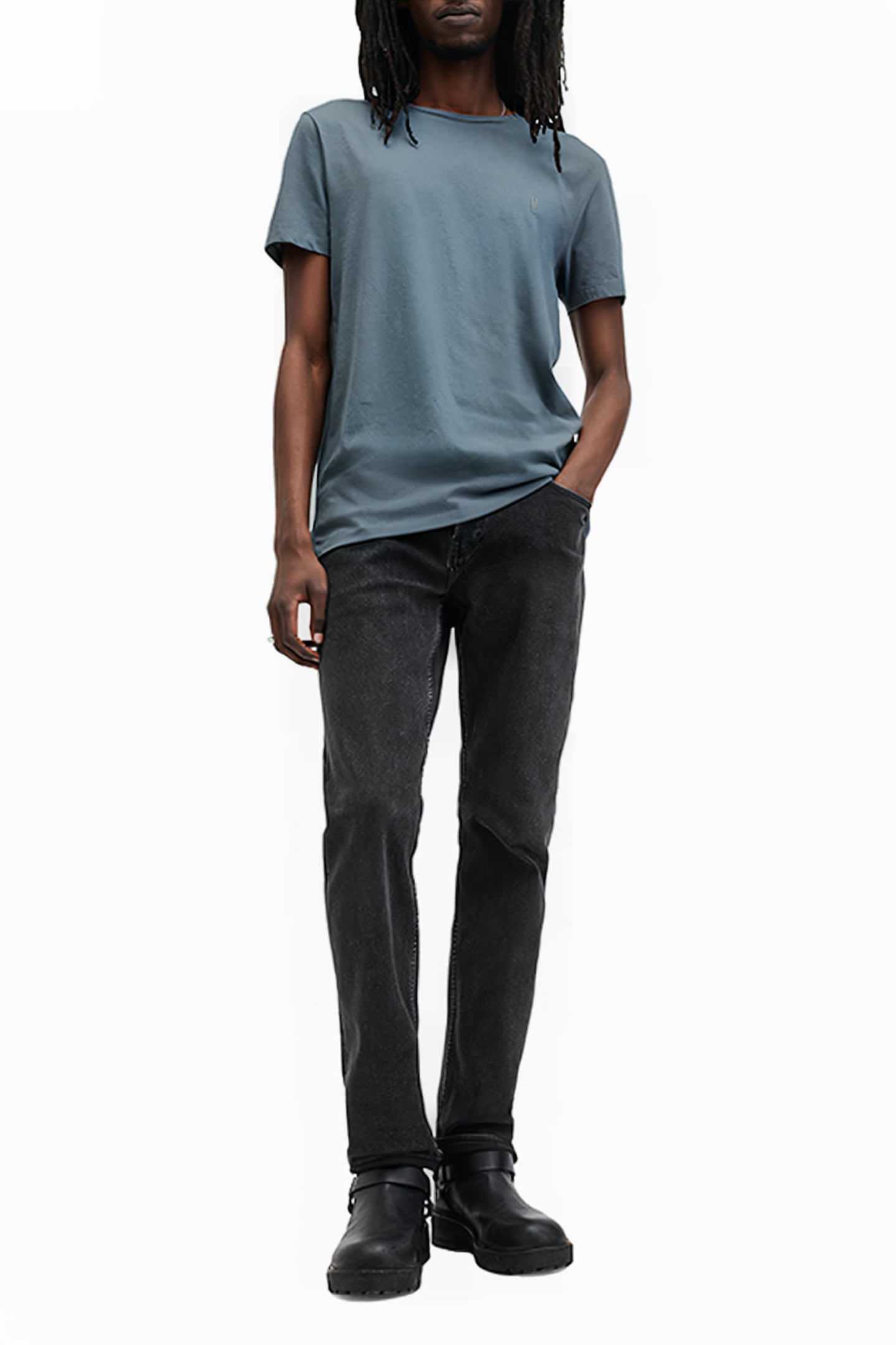 TONIC SS CREW ASHY BLUE 3