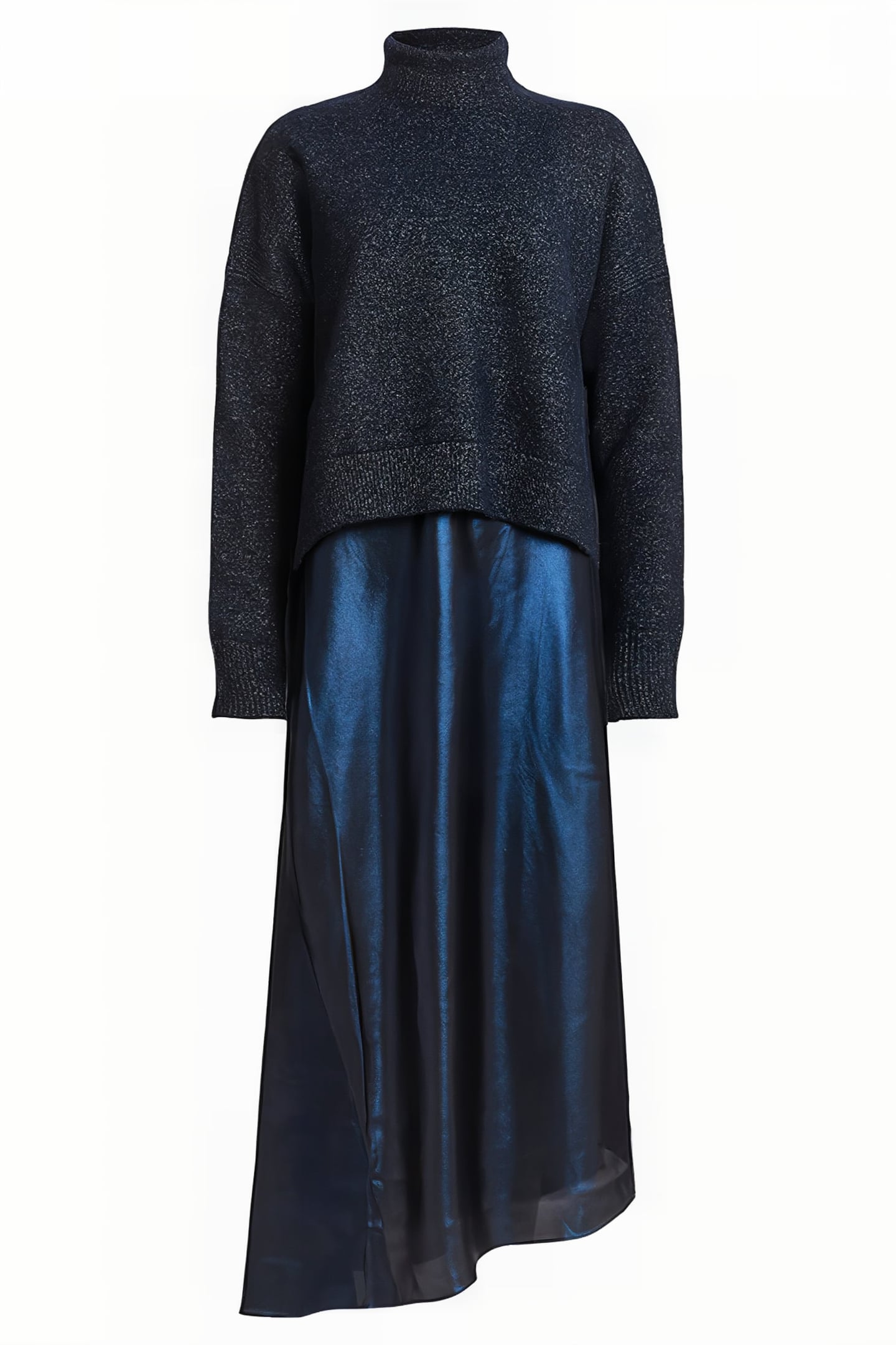 AMOS SPARKLE DRESS MIDNIGHT BLUE 3