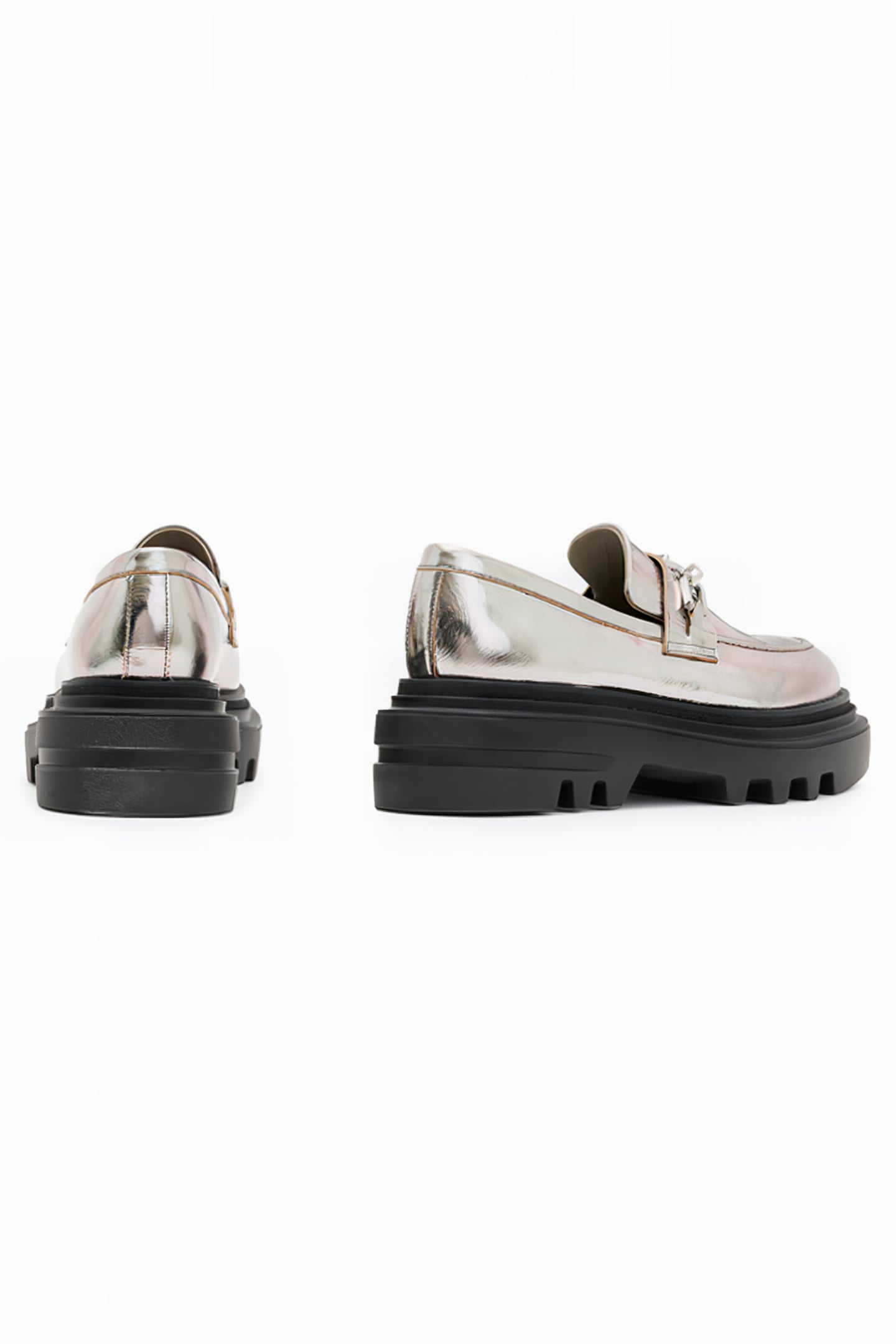 ALEXIA CHAIN LOAFER GUNMETAL GREY 4