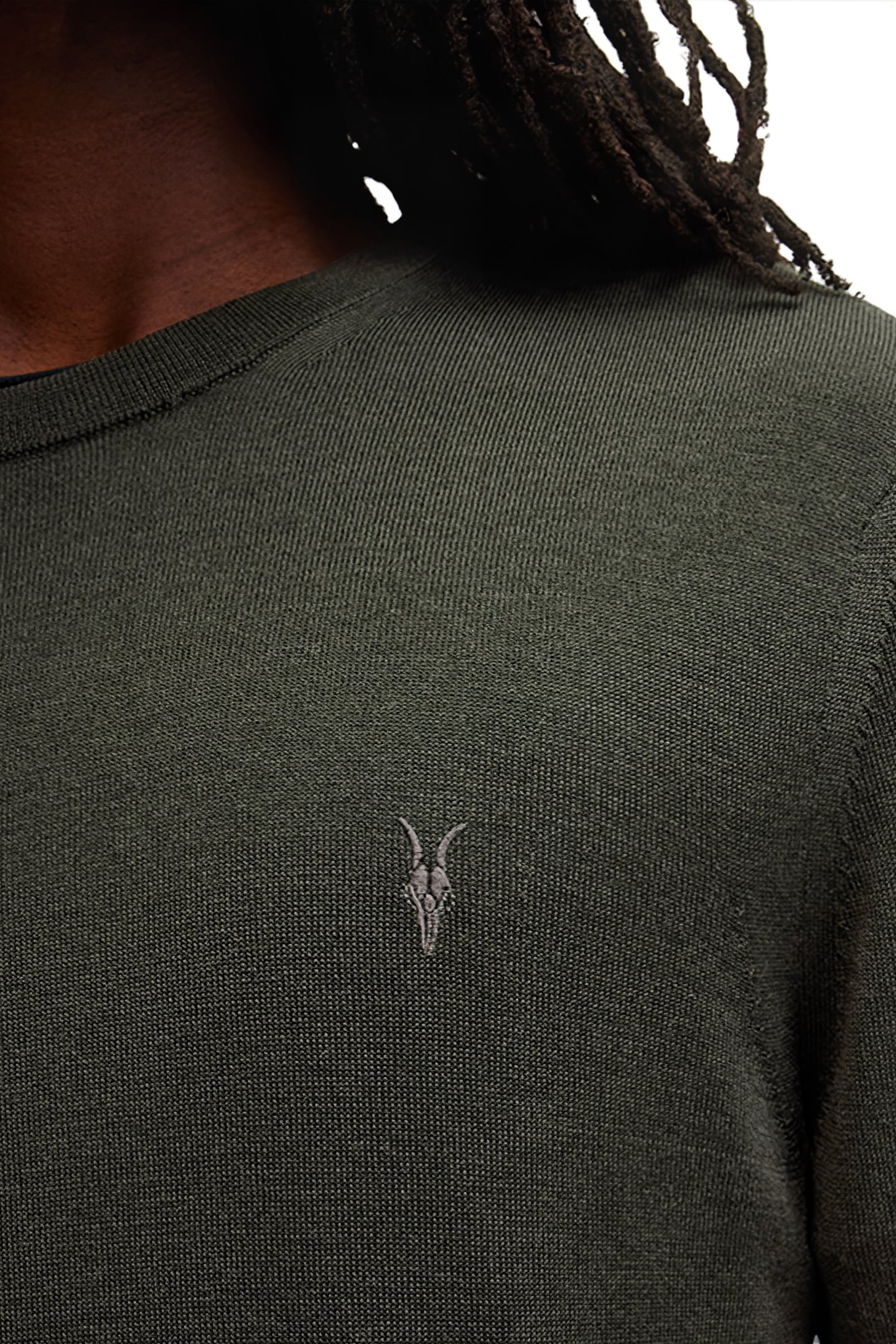 MODE MERINO CREW GRANGE GREEN 5