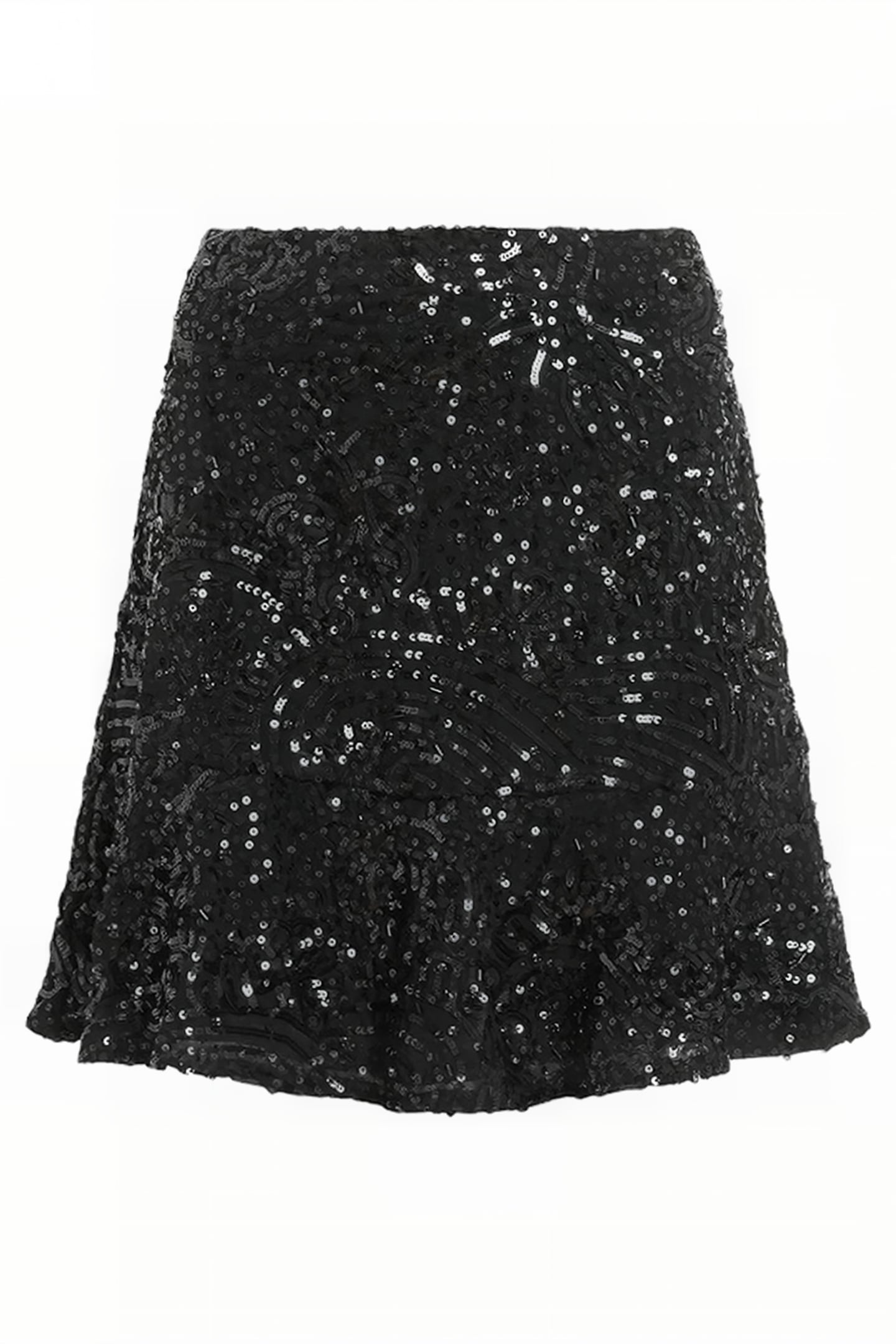 IVY EMB SKIRT BLACK 5