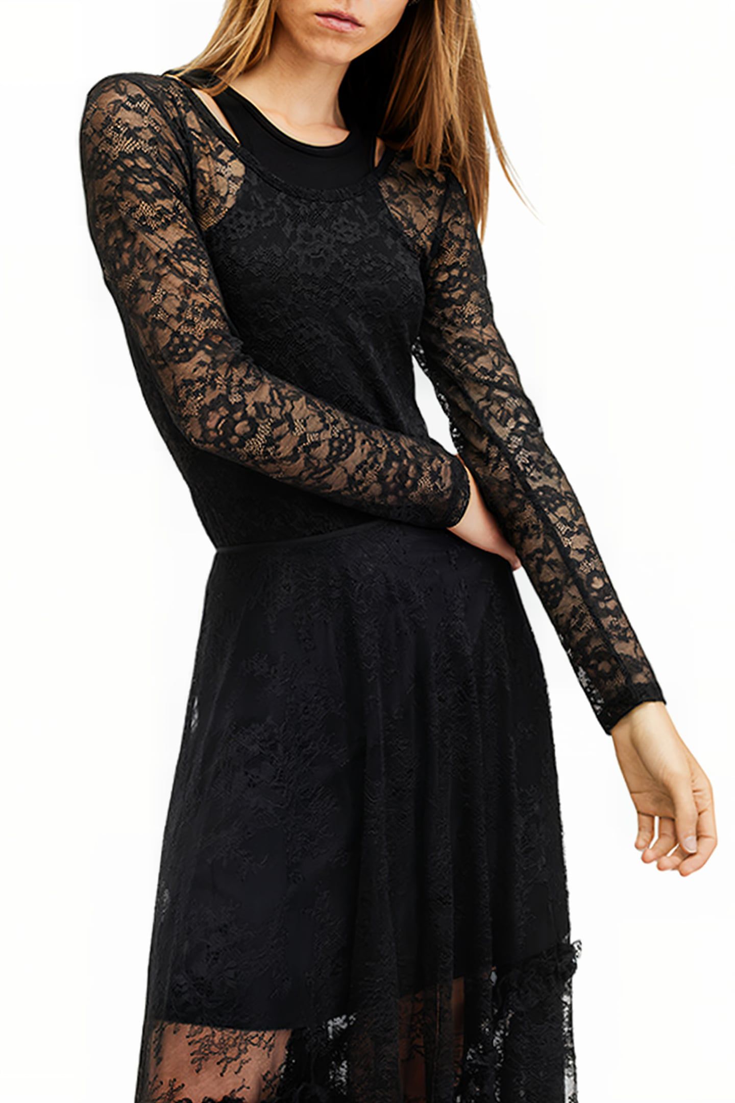 NORI LACE BODYSUIT BLACK 1