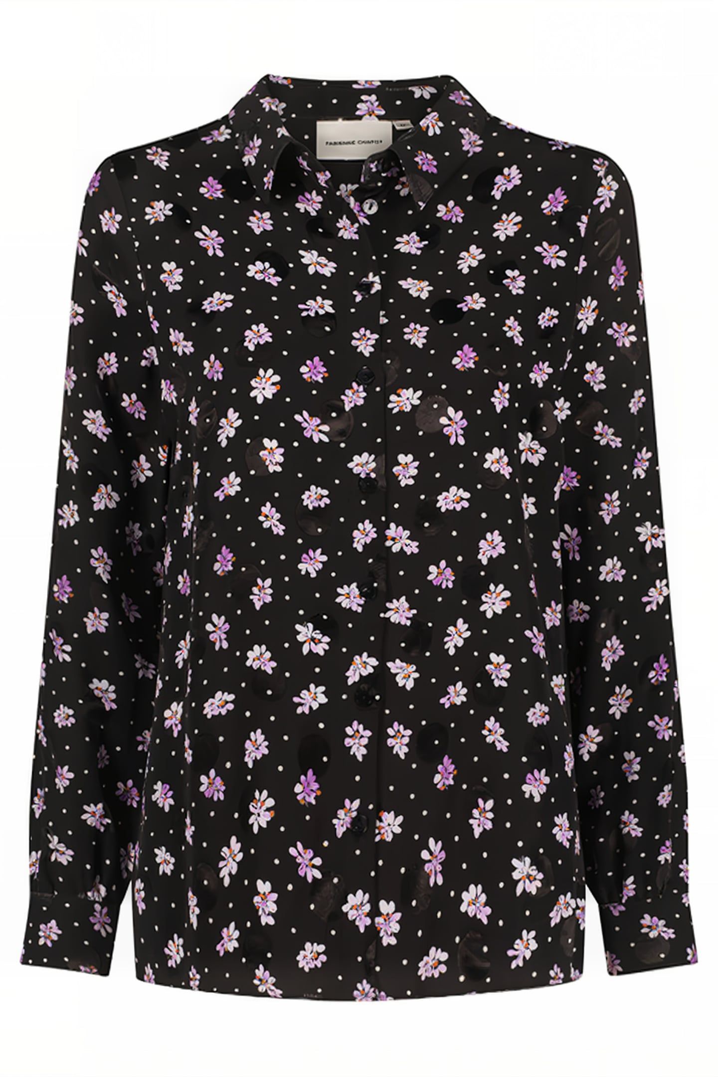 LOT BLOUSE BLACK/GRAPE 4