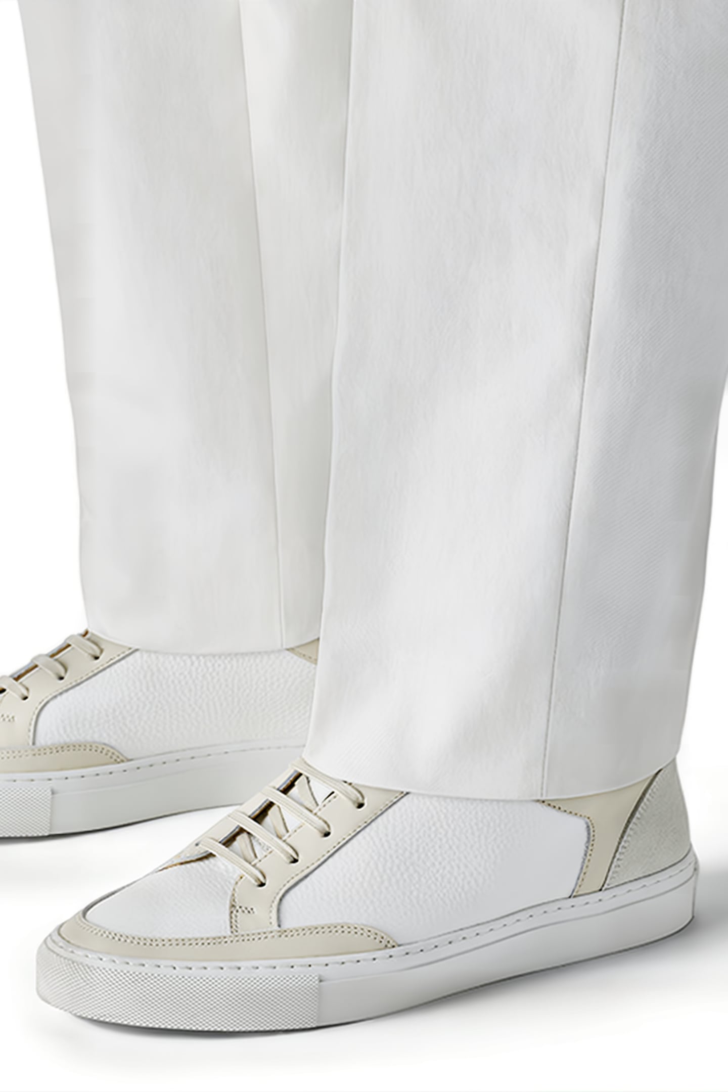 LIGHT BROWN COMBI SNEAKER 2
