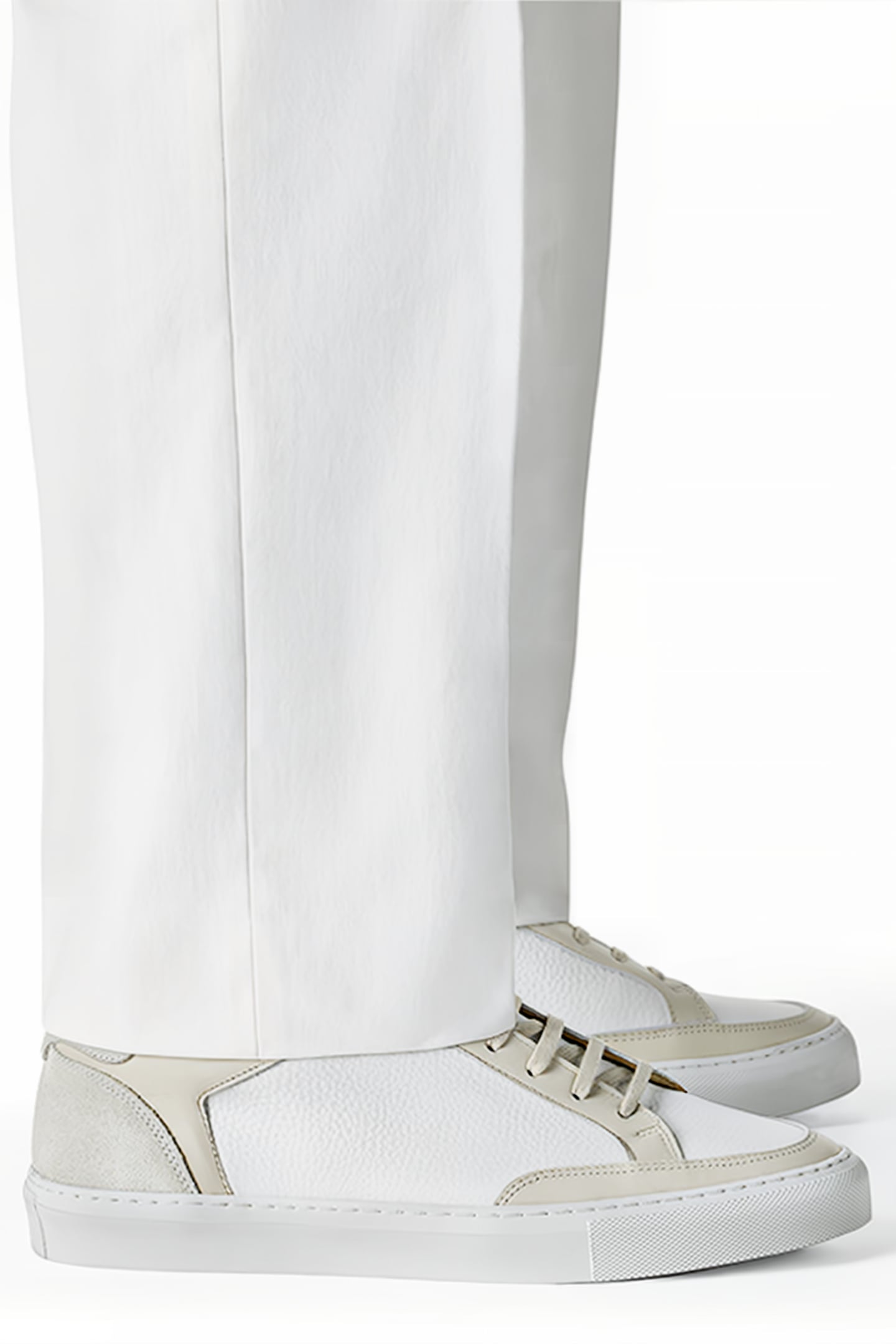 LIGHT BROWN COMBI SNEAKER 4