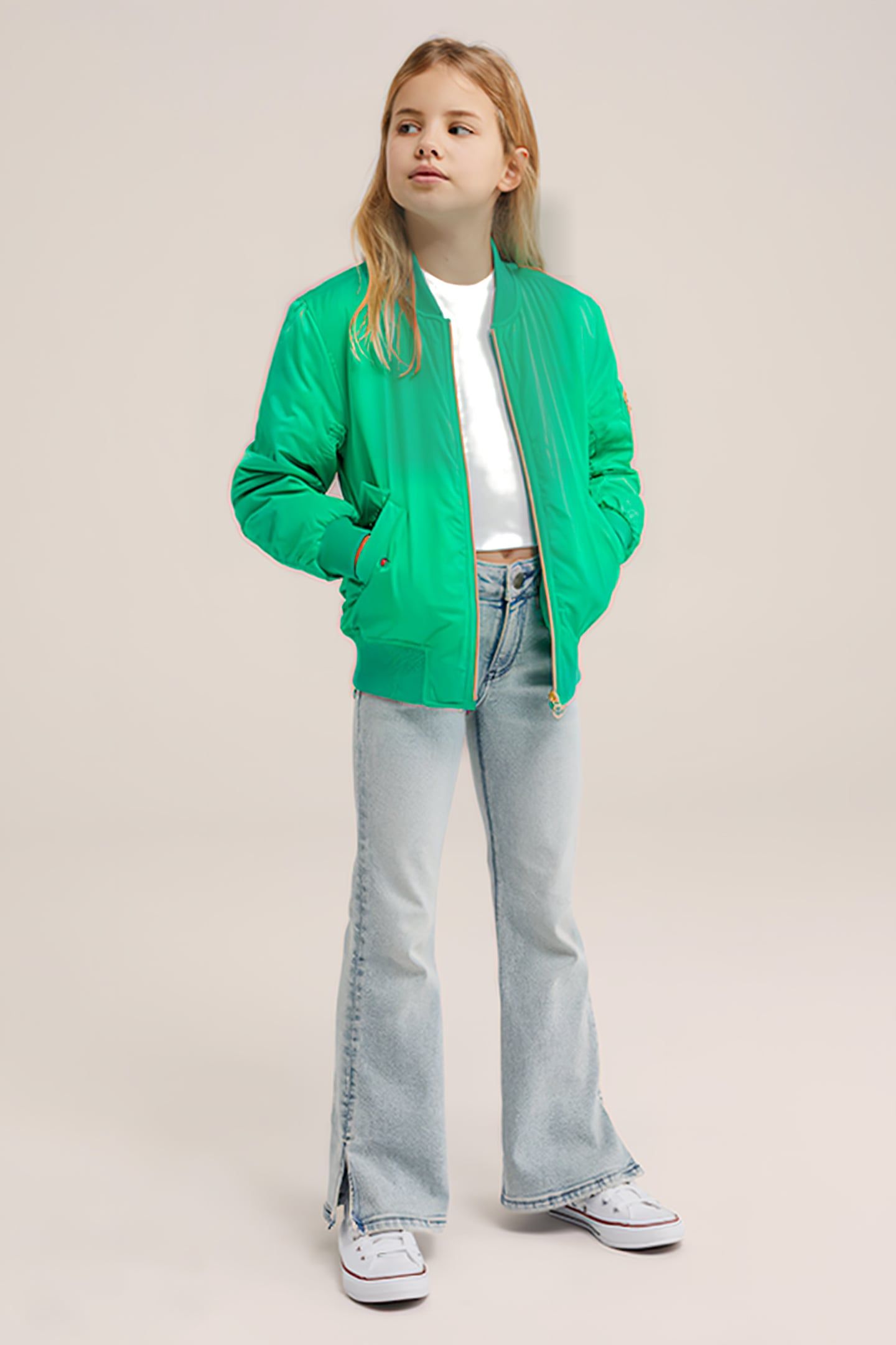 JACKET NORMAL LENGTH TURQUOISE 2