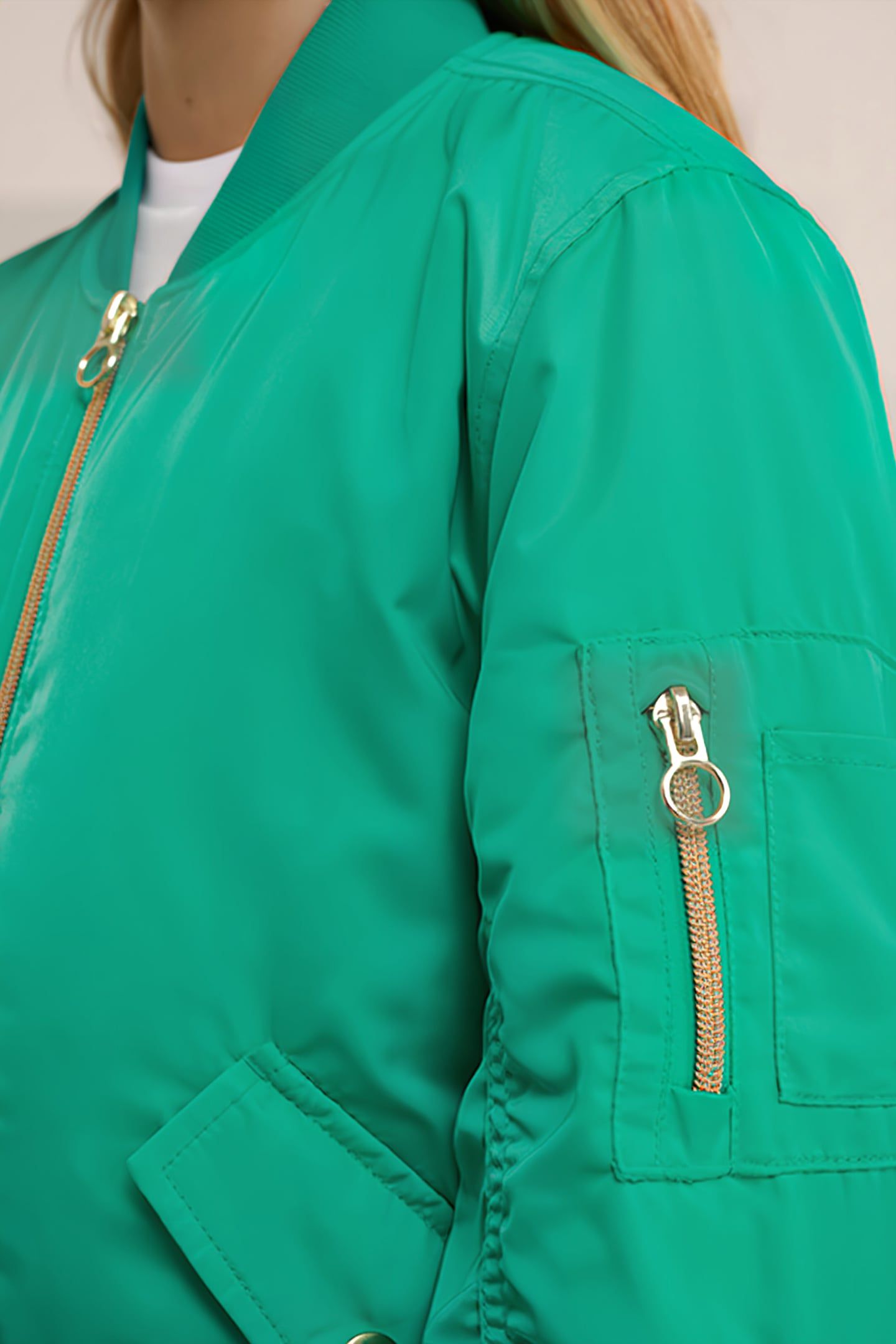 JACKET NORMAL LENGTH TURQUOISE 5