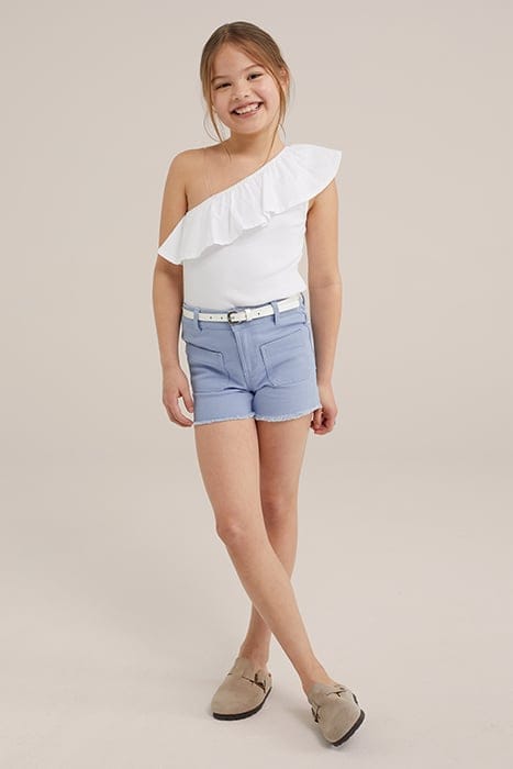 5-POCKET MID WAIST ICE BLUE 2