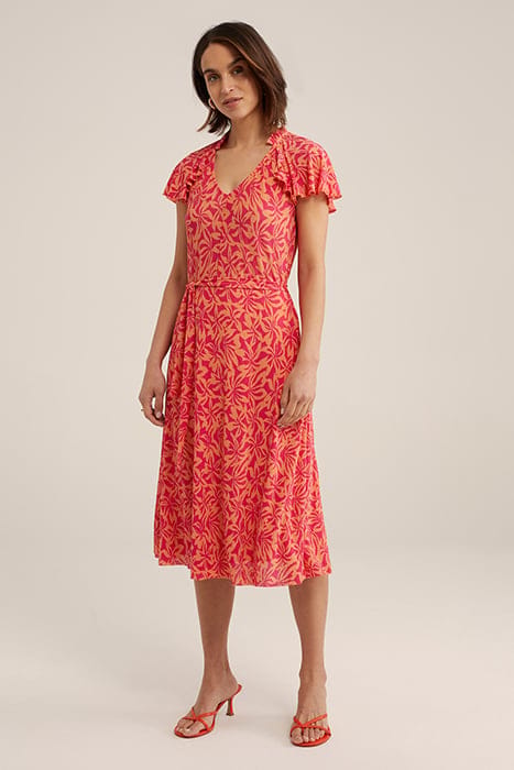DRESS MIDI ORANGE 1